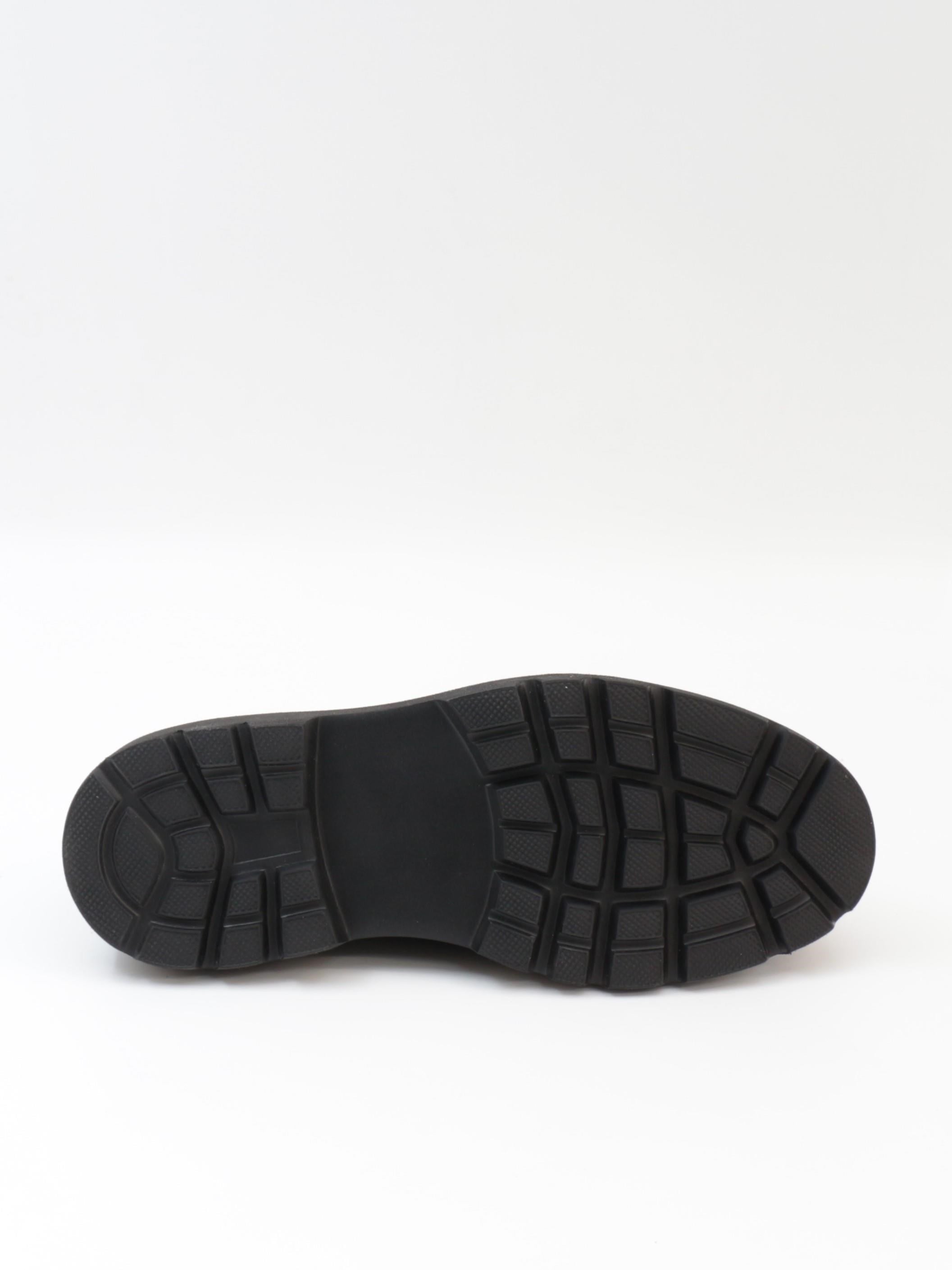 Freefoot 54082 Siyah Eskitme Süet Makosen Günlük Erkek Ayakkabı