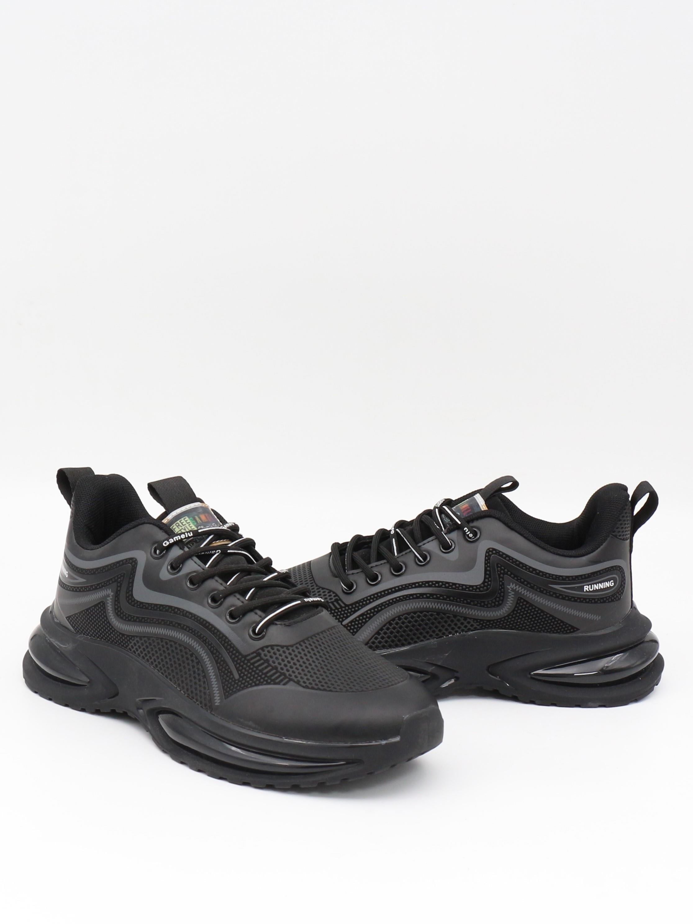 Gamelu Crazy Siyah Füme Fashion Air Taban Erkek Sneakers