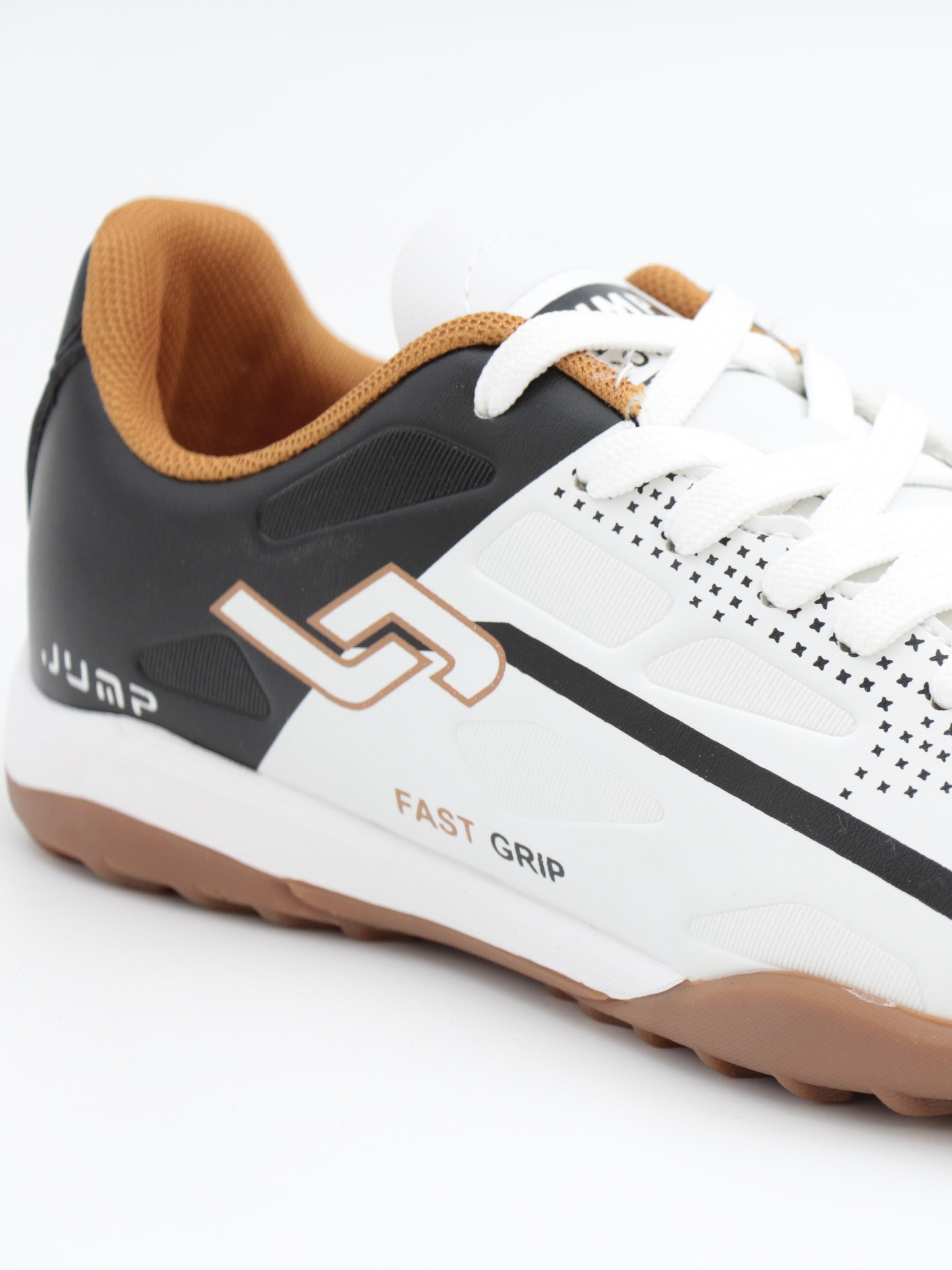 Jump 30548 Beyaz Siyah 40-45 Erkek Kauçuk Taban Halı Saha
