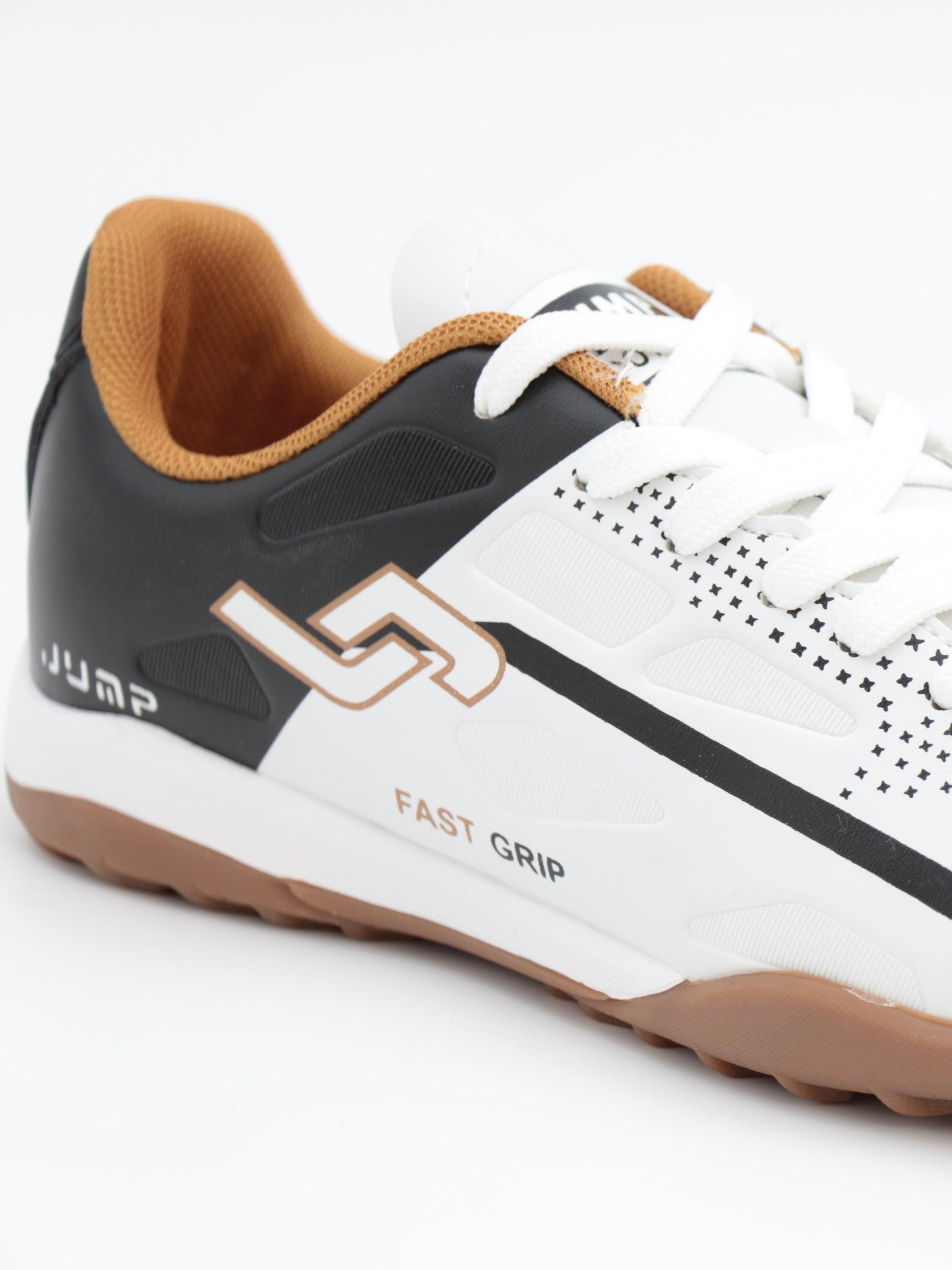 Jump 30548 Beyaz Siyah 40-45 Erkek Kauçuk Taban Halı Saha