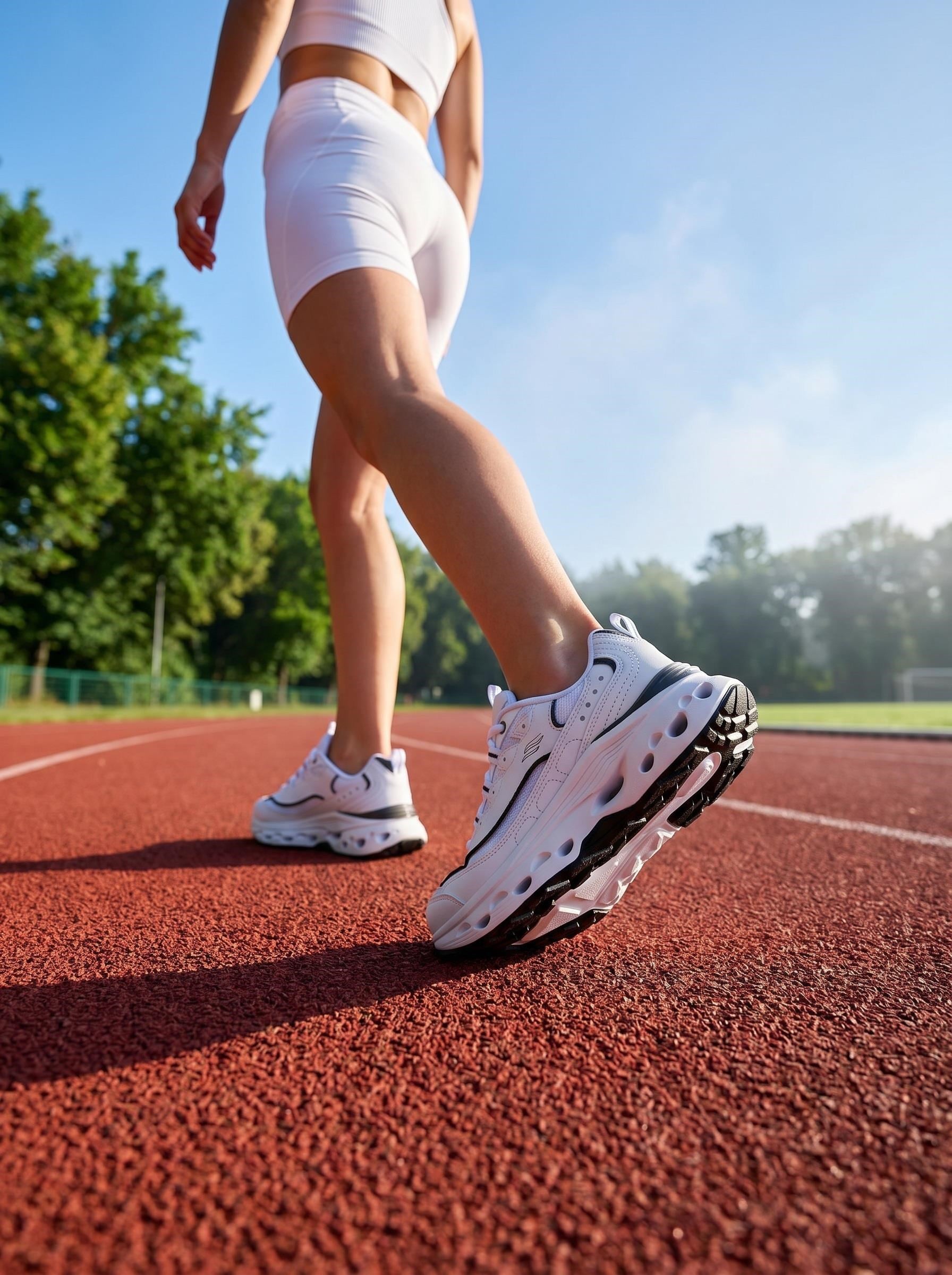 Lescon Anita Easy Step Beyaz Kadın Spor Ayakkabı
