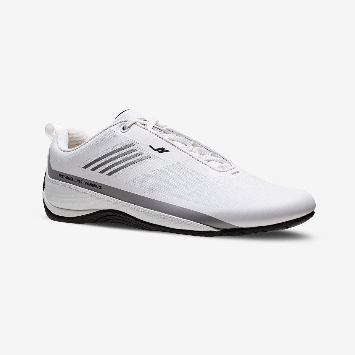 Lescon Zion 2 Beyaz Micro Fiber Erkek Spor Sneakers