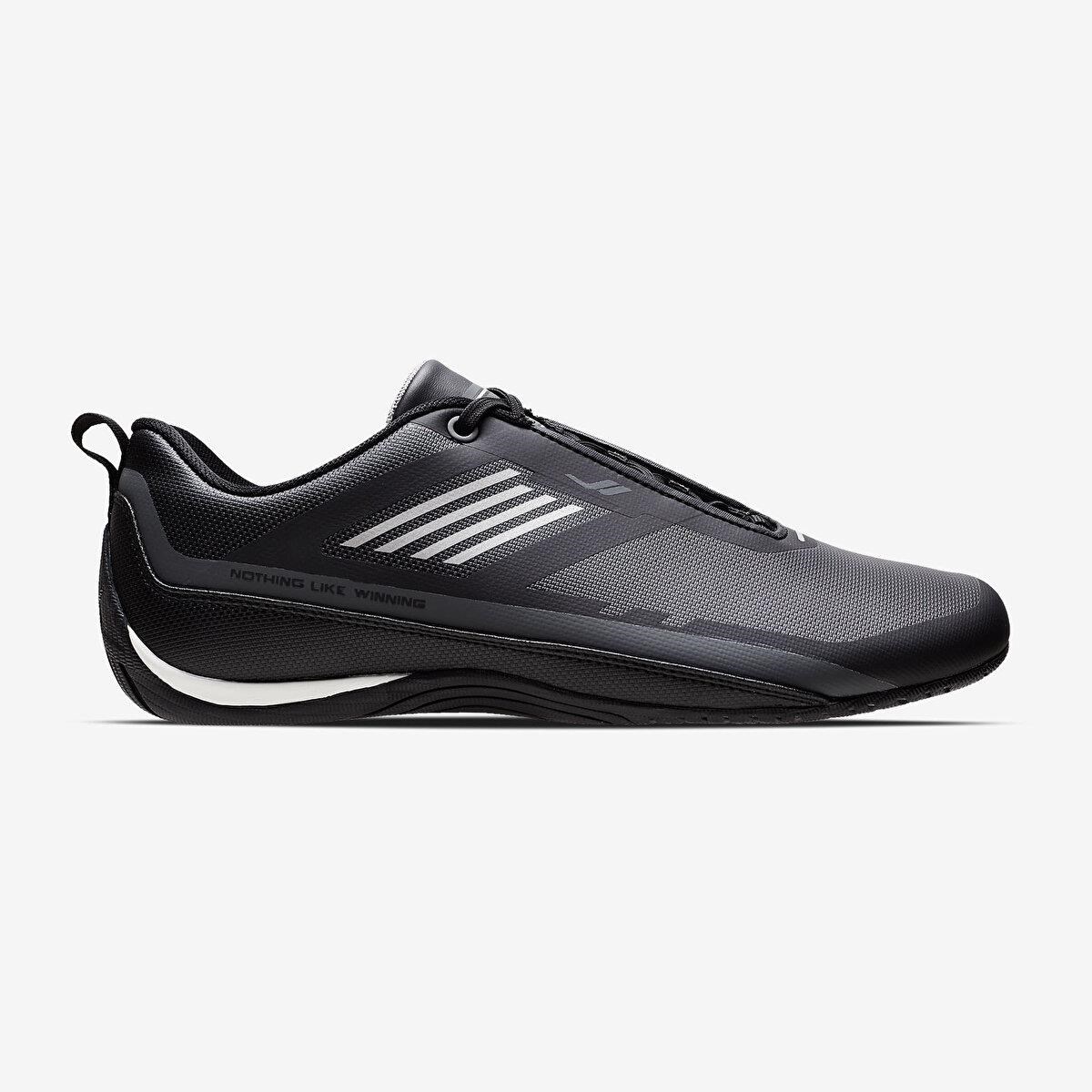 Lescon Zion 2 Siyah Micro Fiber Erkek Spor Sneakers
