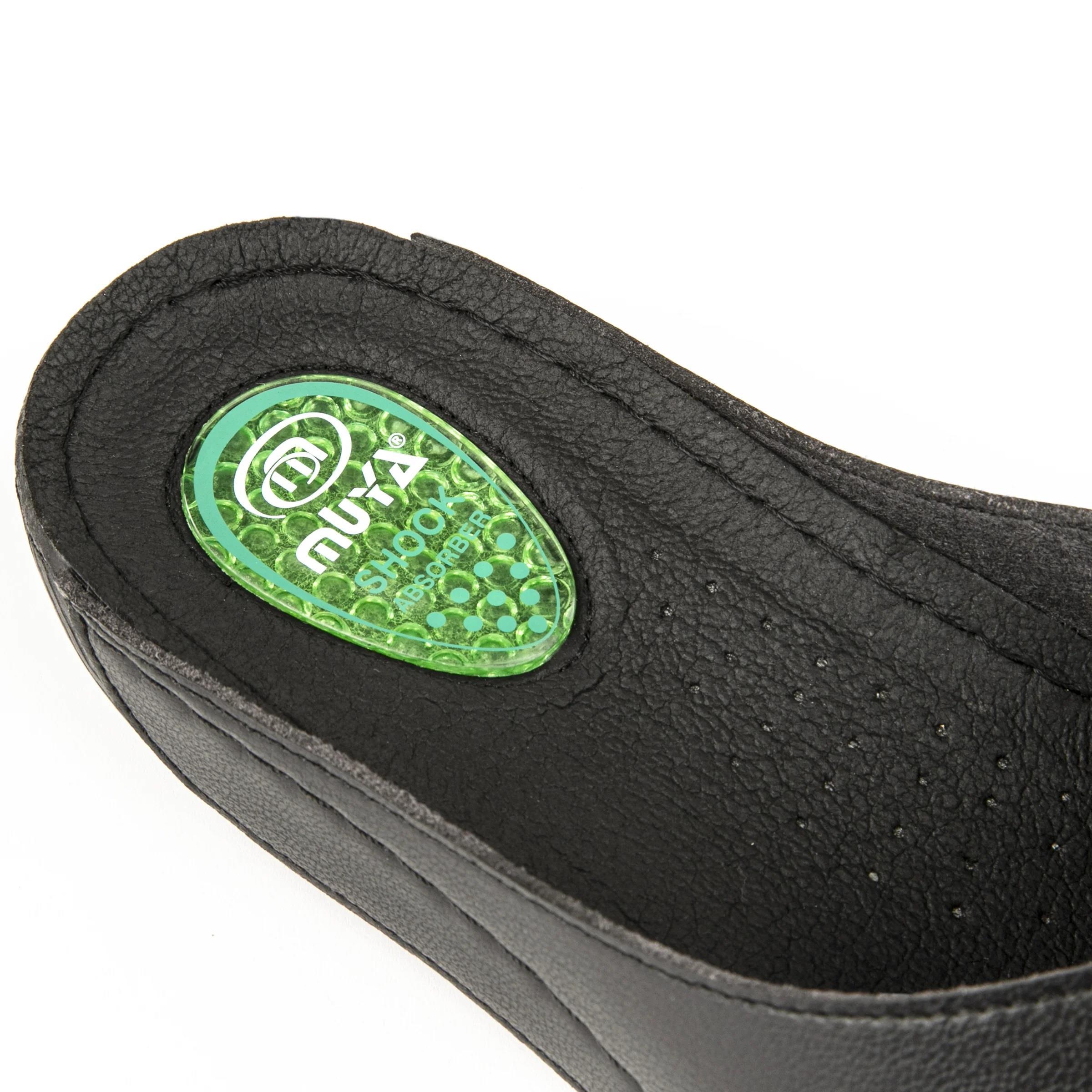 Muya Cyrus 31124 Siyah Topuk Dikeni Destekli Kadın Terlik