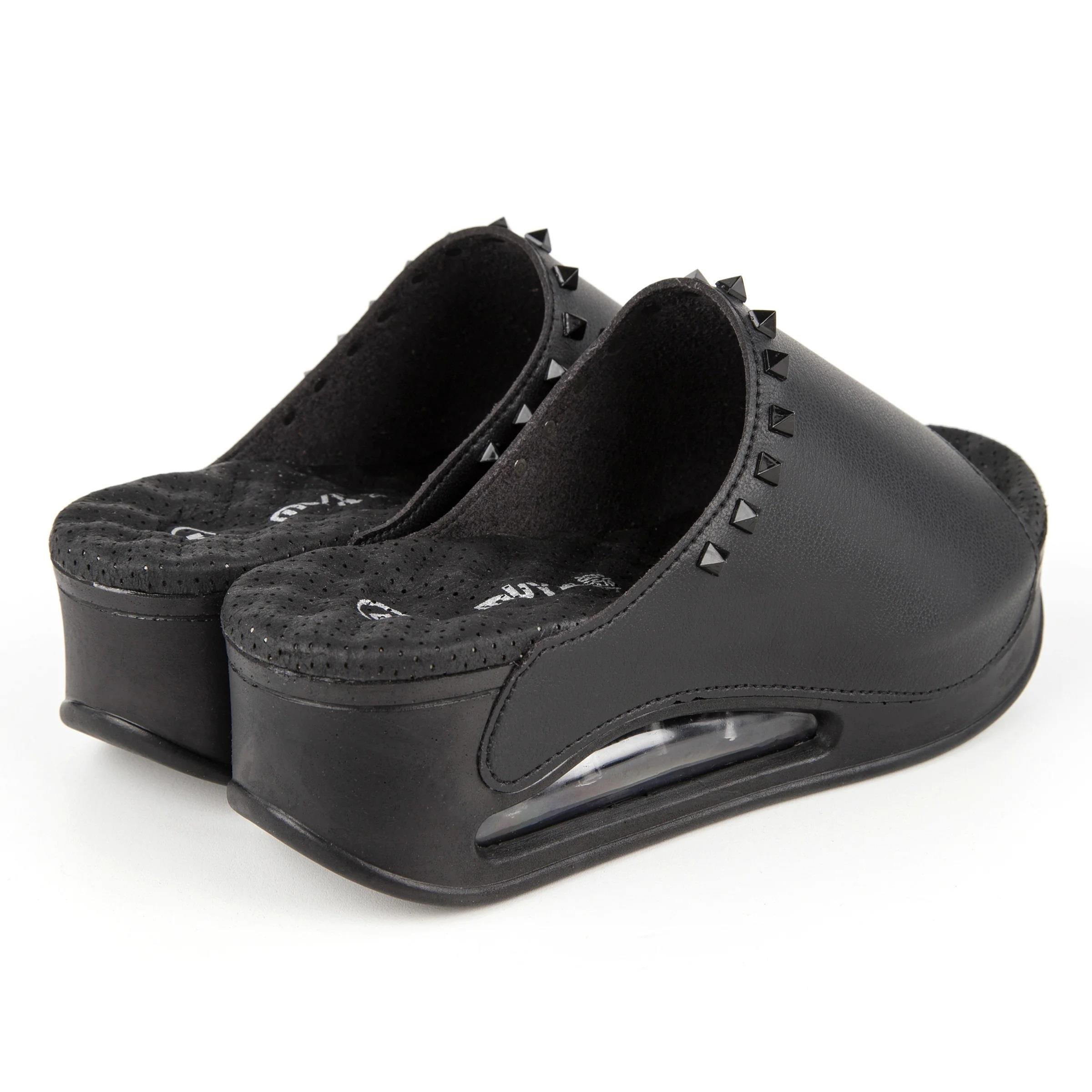 Muya Gema 31211 Siyah Airmax Dolgu Anatomik Kadın Terlik