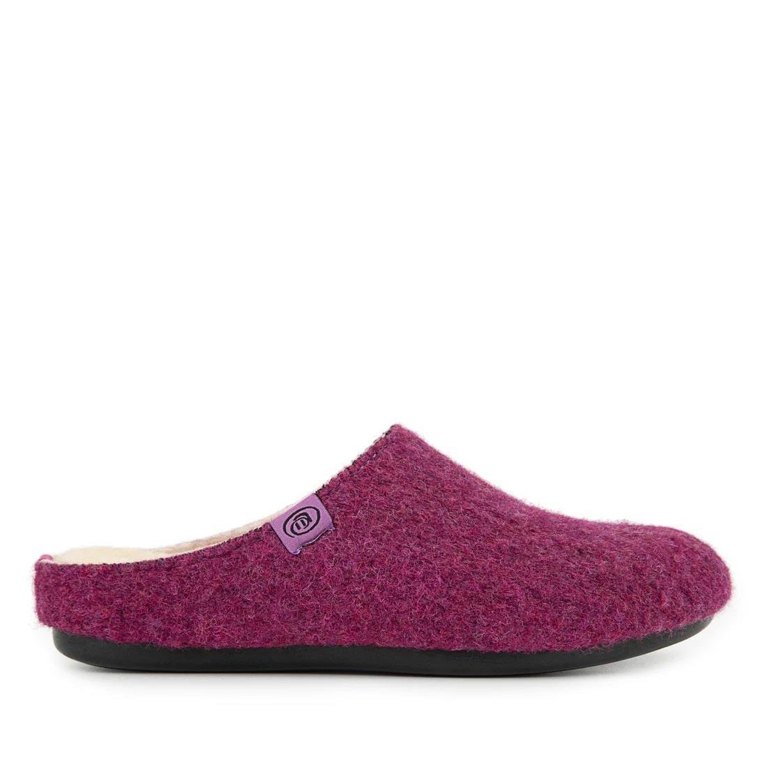 Muya İontas 36900 Fuşya Keçe Önü Kapalı Anatomik Kadın Terlik