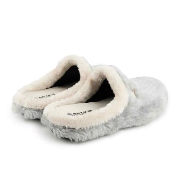 Muya Kraska 36901 Gri Önü Kapalı Anatomik Kadın Terlik