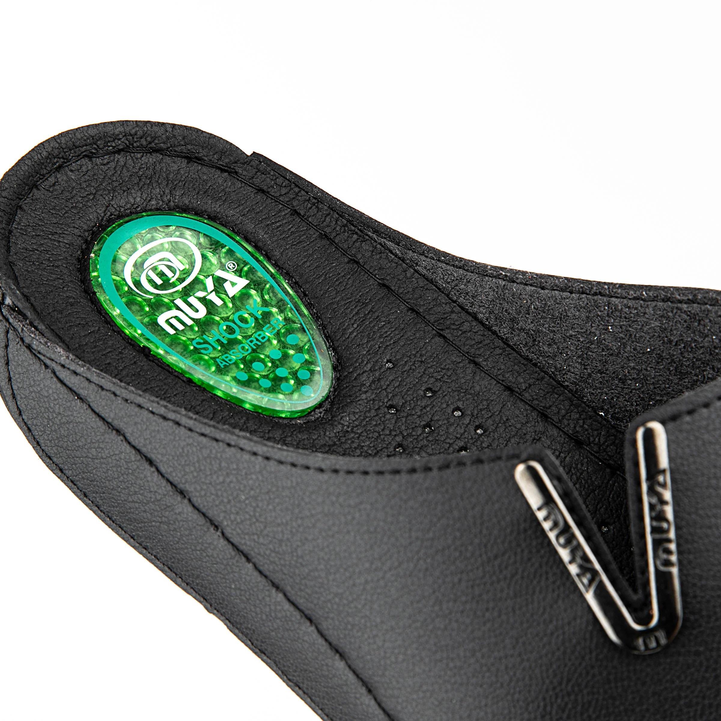 Muya Mena 32219 Siyah Topuk Dikeni Destekli Kadın Terlik