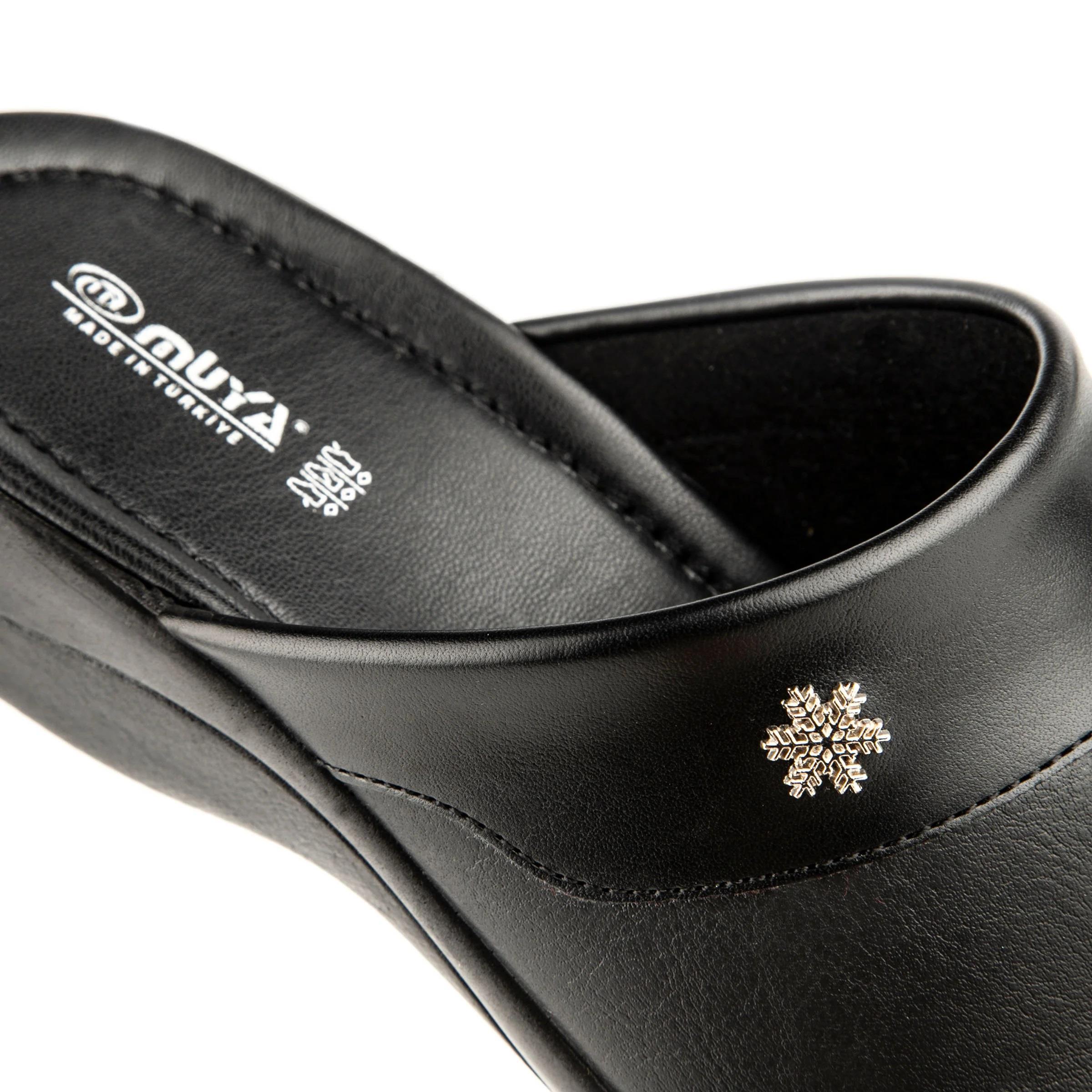 Muya Ness 32926 Siyah Önü Kapalı Kadın Ev Terliği