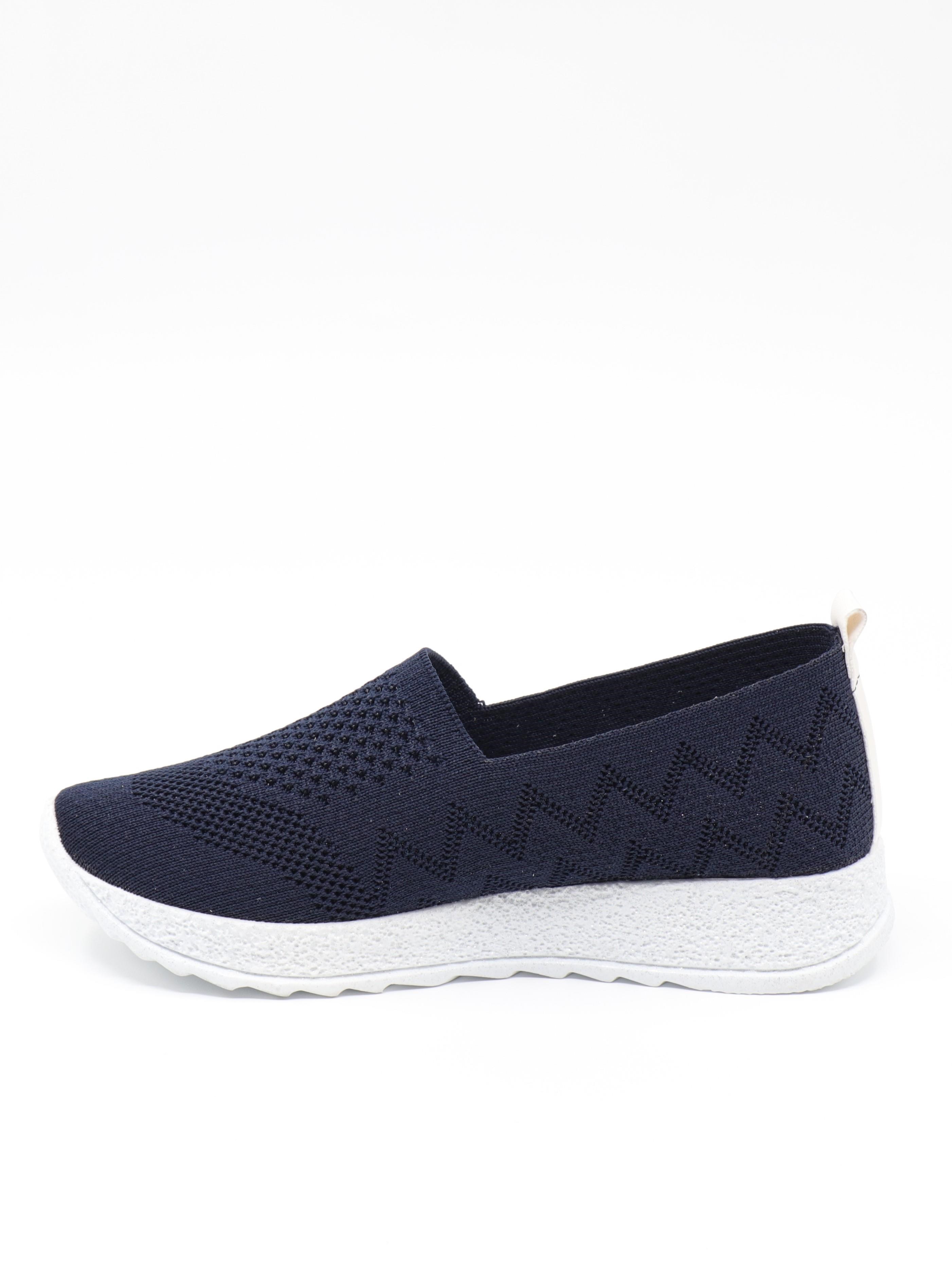 Nesil shoes Aky 055 Lacivert Triko Yazlık Kadın Ayakkabı