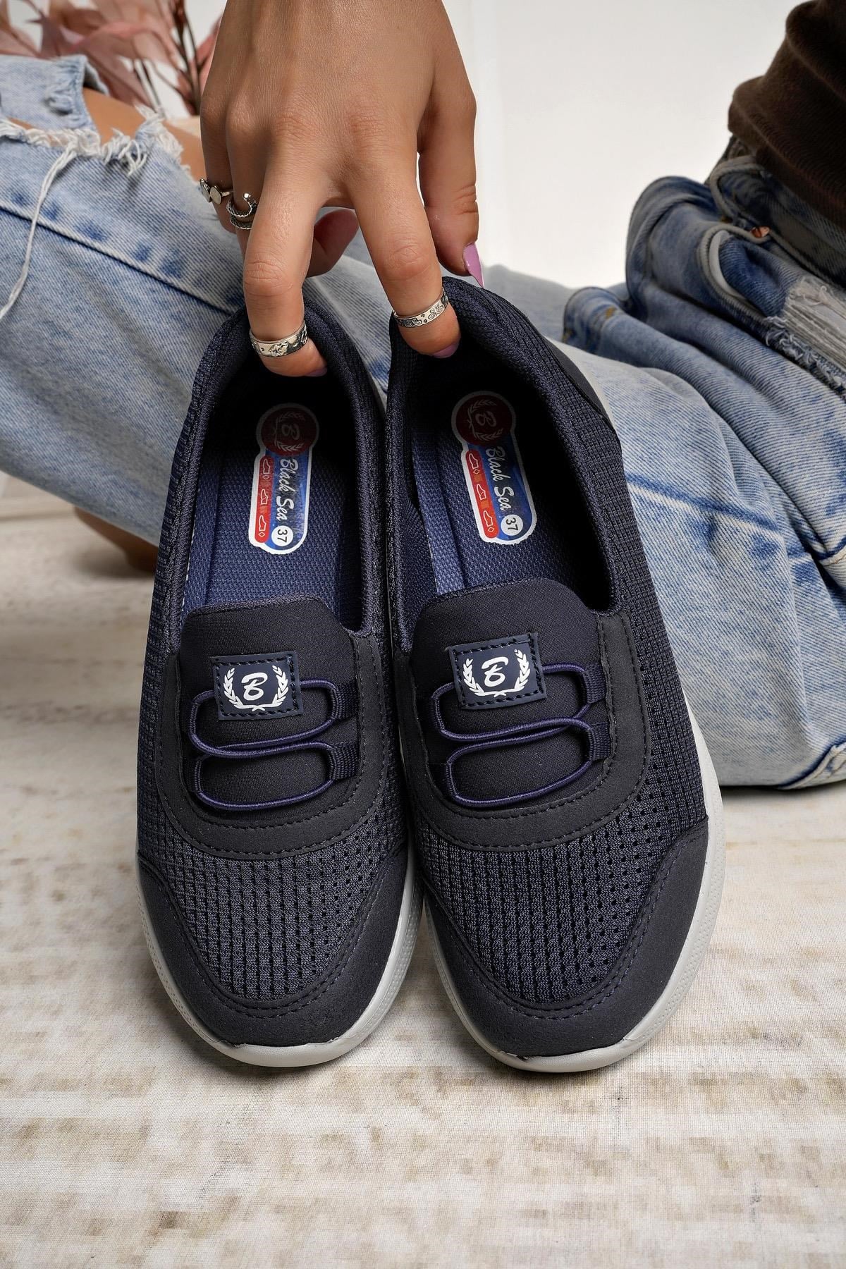 Nesil Shoes Bsea 575 Laci Memory Foam Kadın Yürüyüş Ayakkabısı