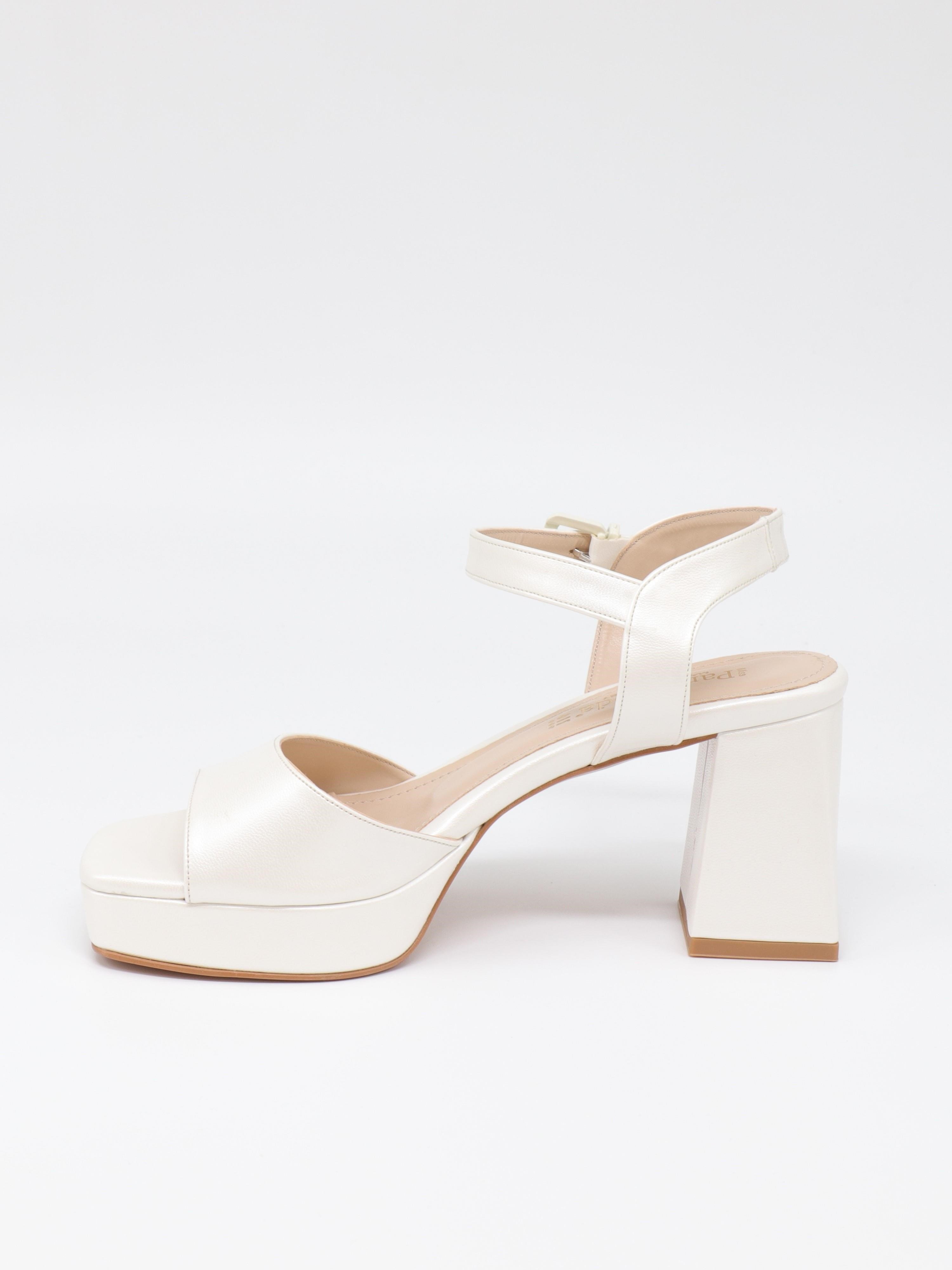 Nesil Shoes Carel 102 Sedef Platform Kadın Sandalet