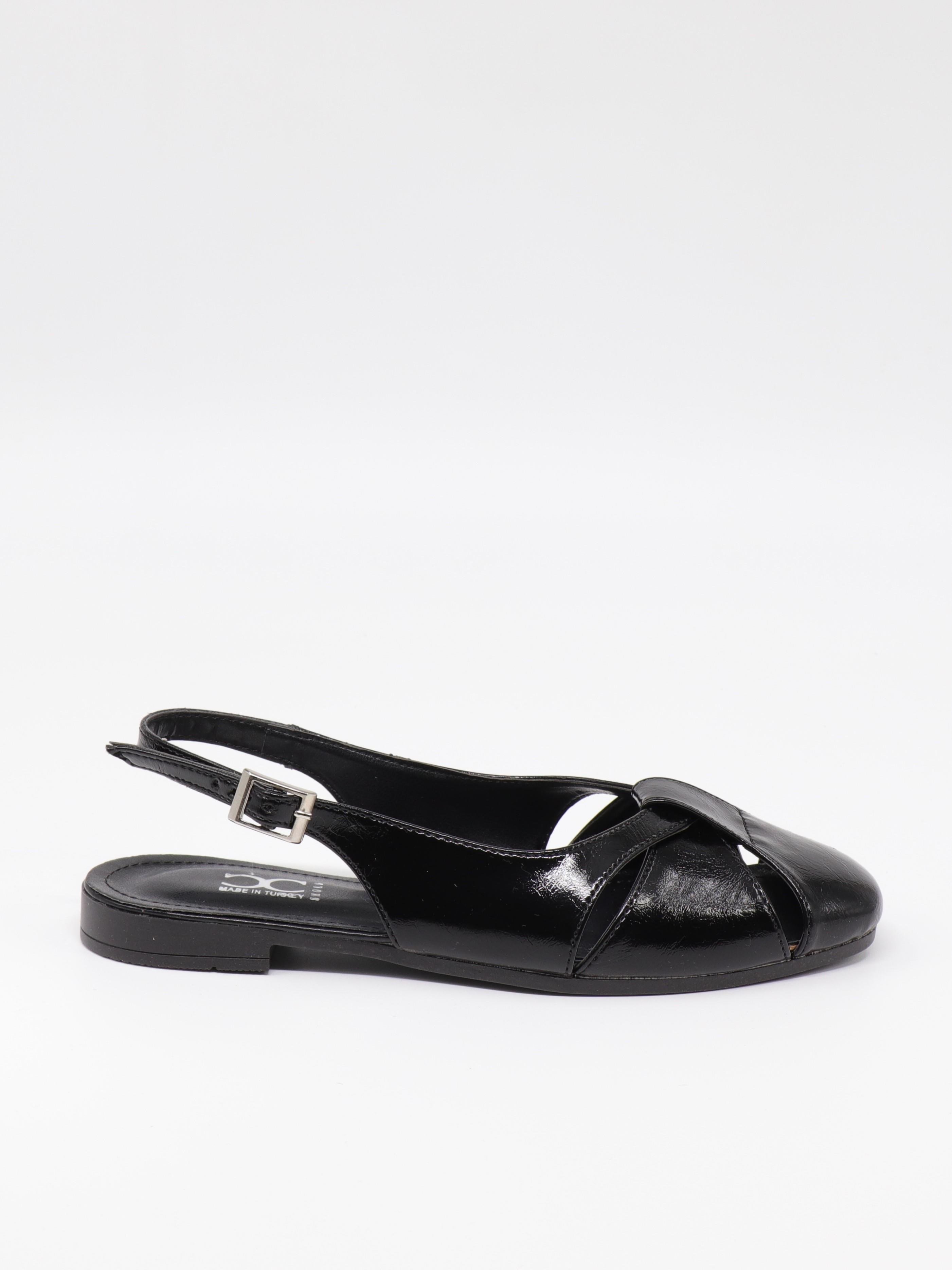 Nesil Shoes Ceylan 873 Syh Krşk Rugan A. Açık Kadın Babet