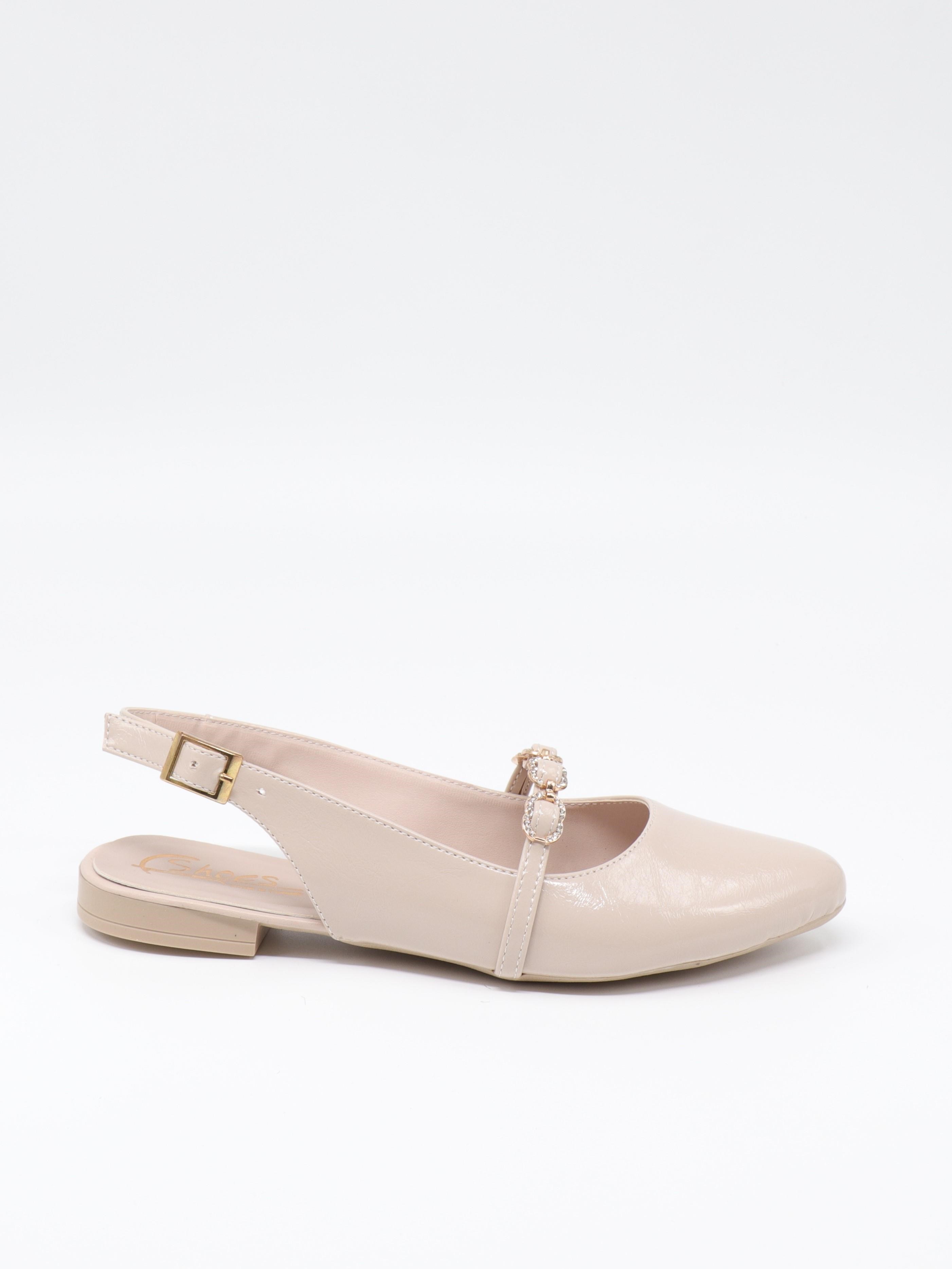 Nesil Shoes Ceylan 904 Ten A. Açık Kadın Babet