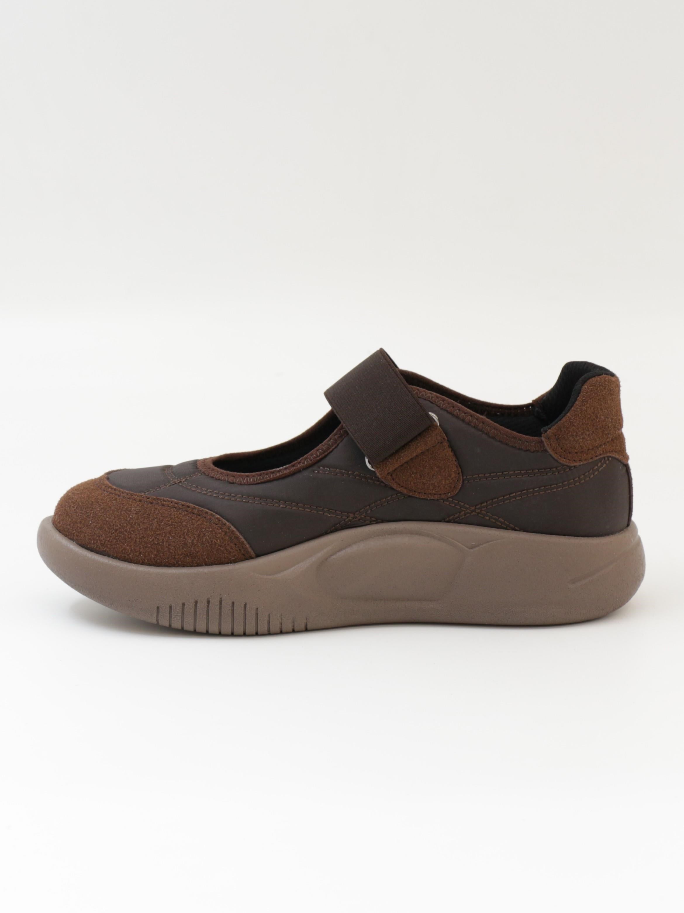Nesil Shoes Conf 112 Kahve Cırtlı Anatomik Kadın Sneakers