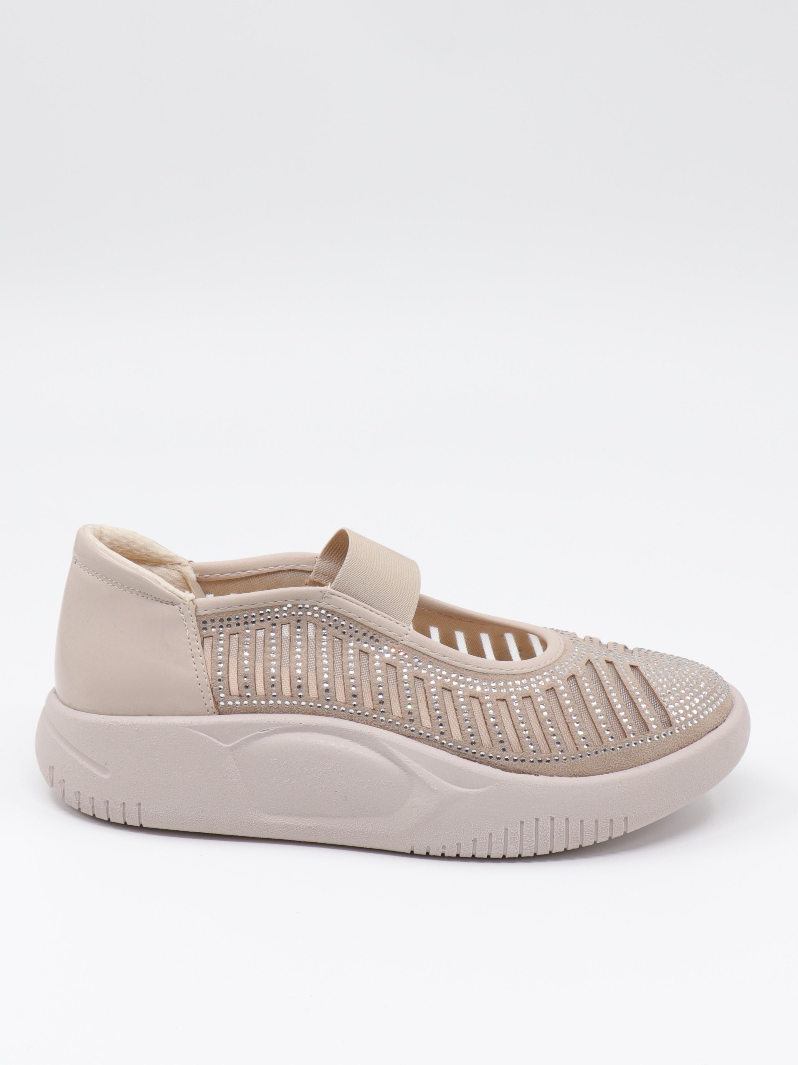 Nesil Shoes Conf 212 Ten Taşlı Anatomik Kadın Sneakers