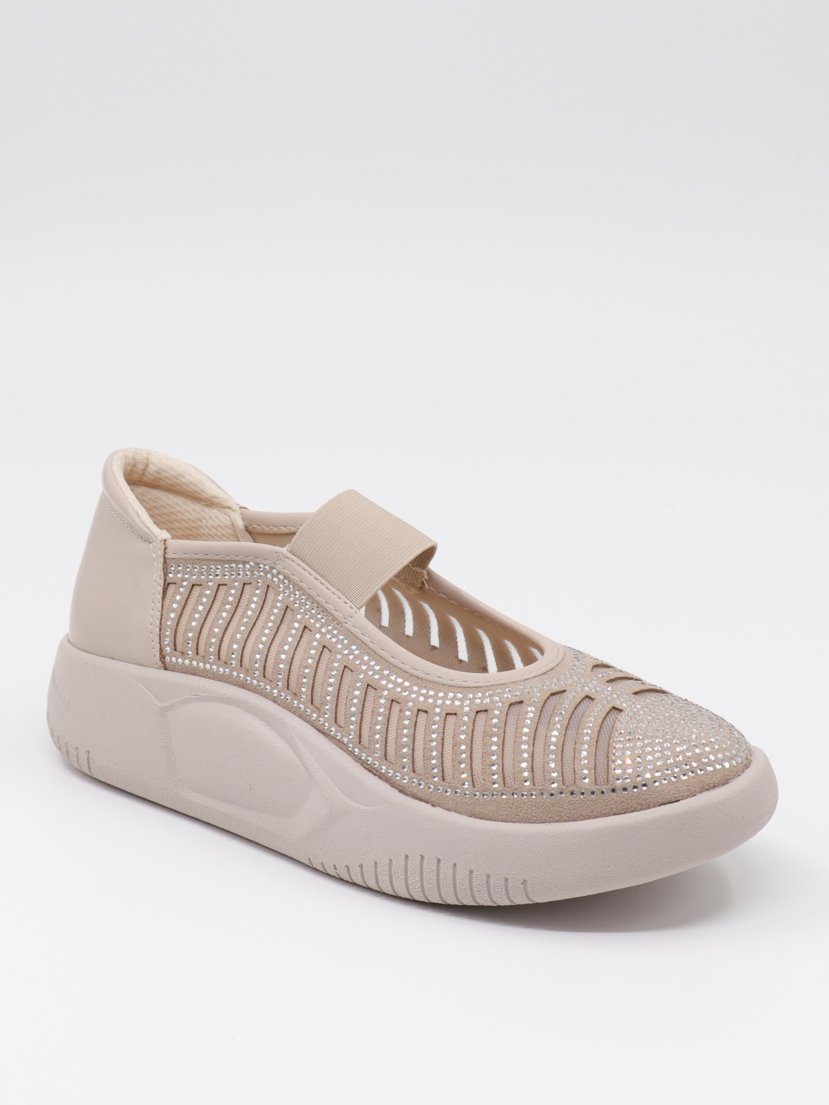 Nesil Shoes Conf 212 Ten Taşlı Anatomik Kadın Sneakers