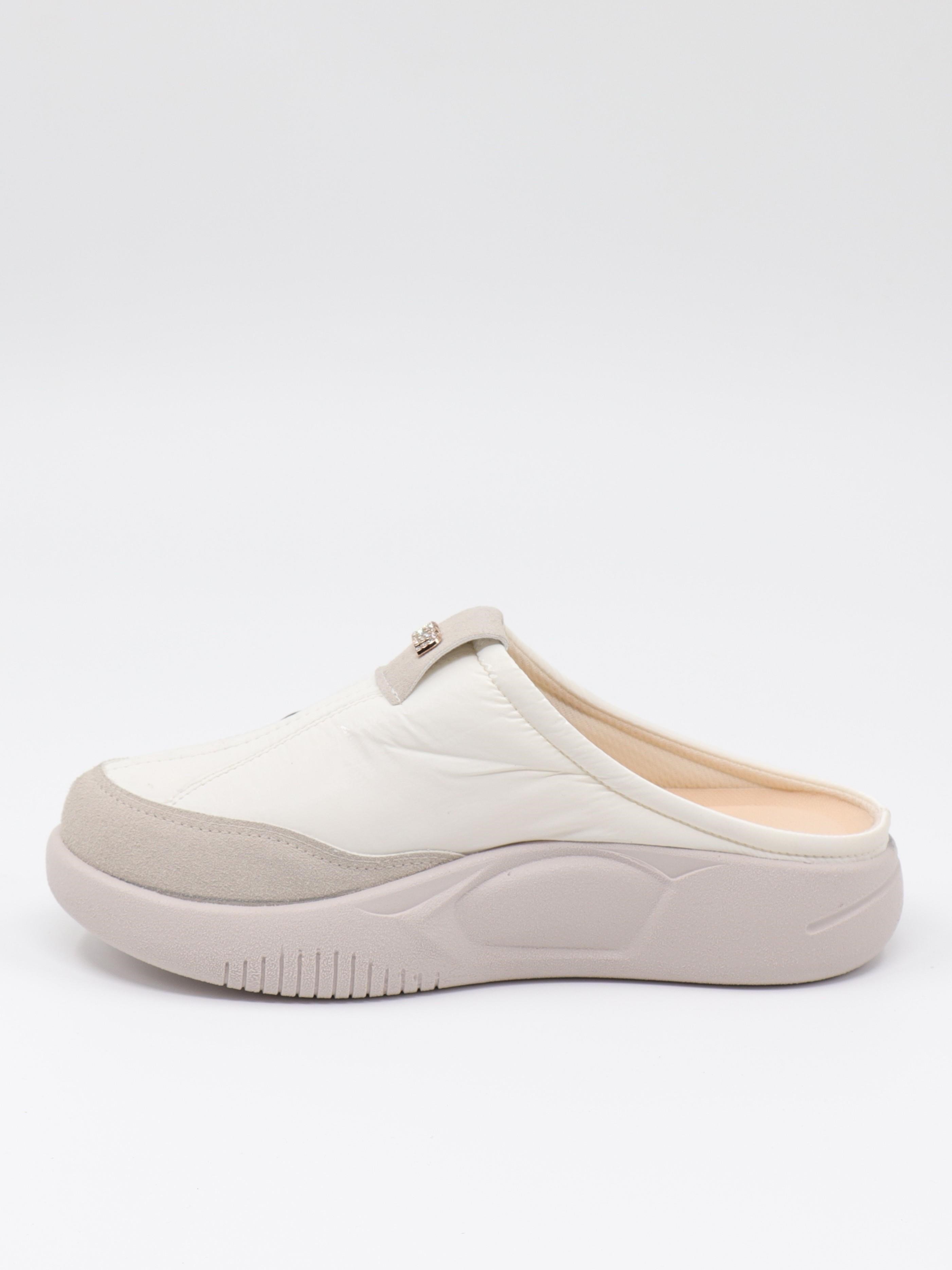 Nesil Shoes Conf 222 Bej Anatomik Kadın Sabo Terlik