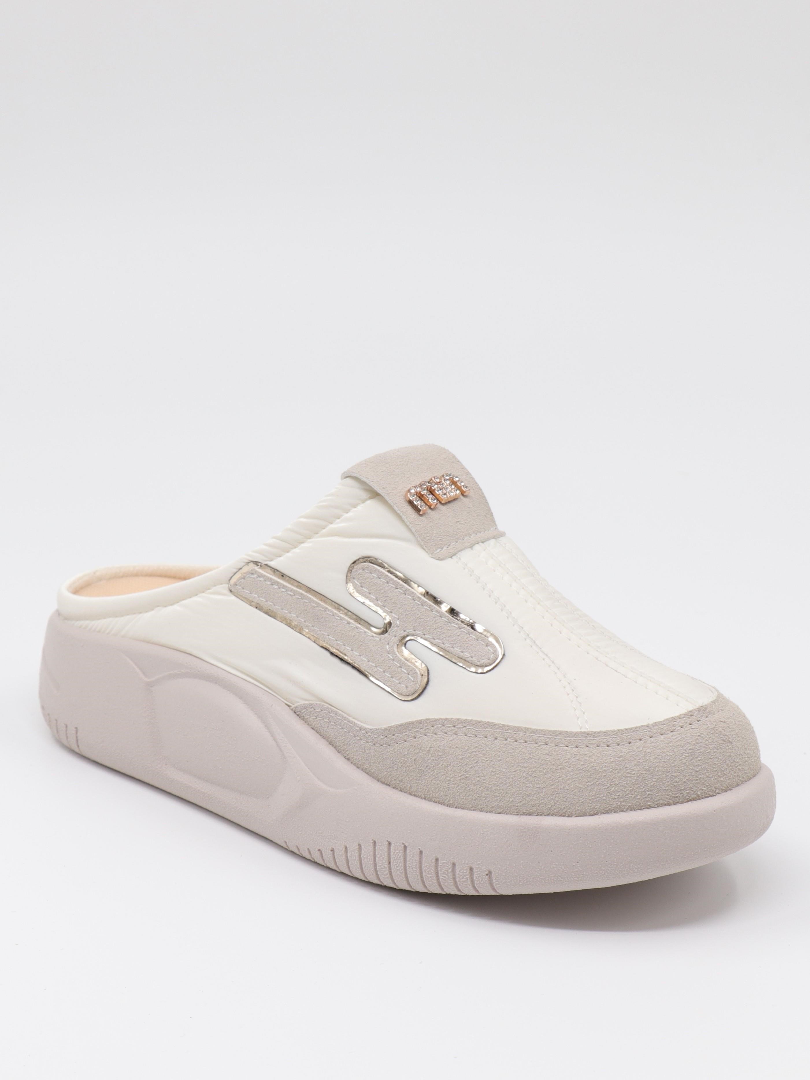 Nesil Shoes Conf 222 Bej Anatomik Kadın Sabo Terlik