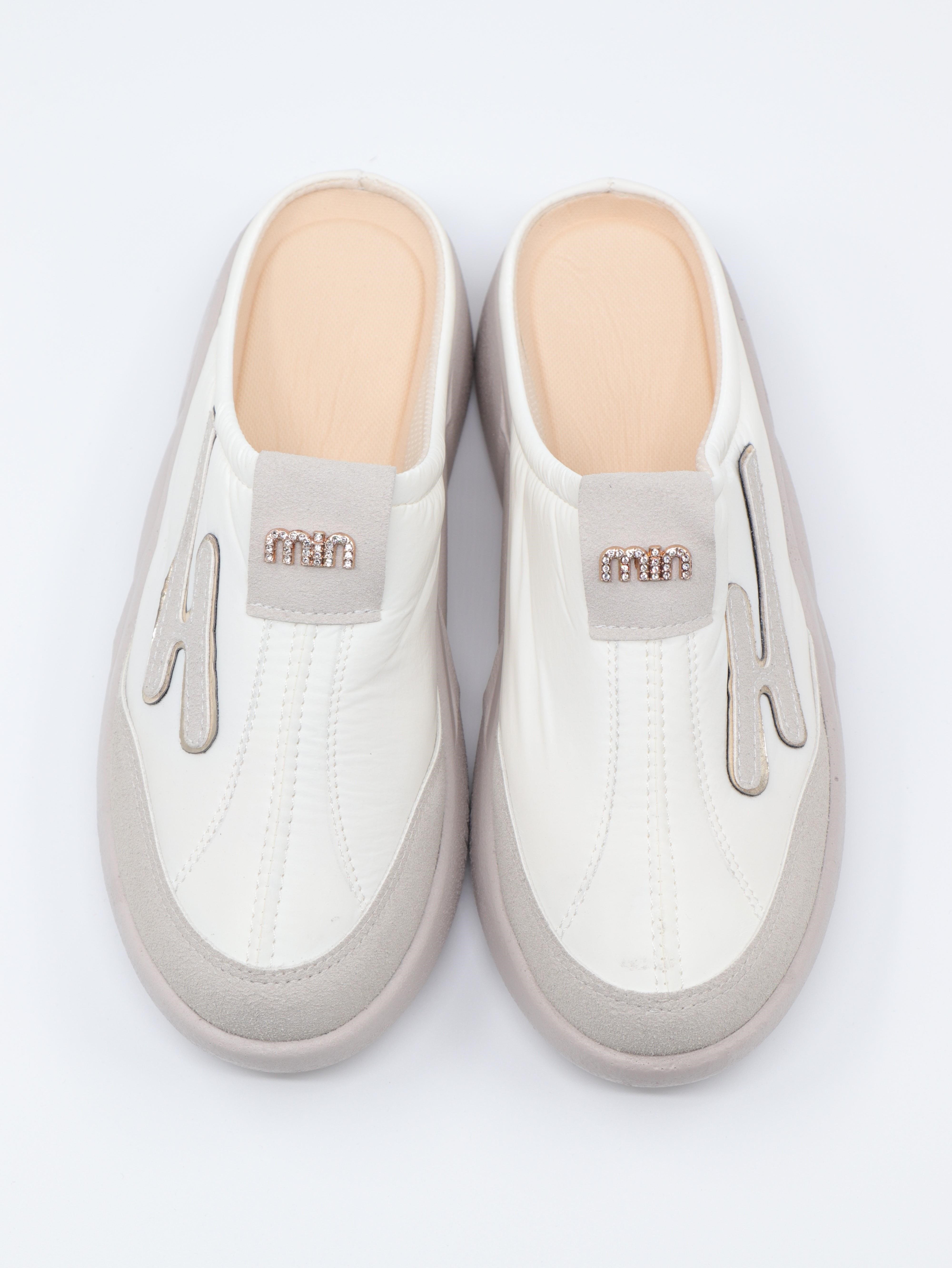 Nesil Shoes Conf 222 Bej Anatomik Kadın Sabo Terlik