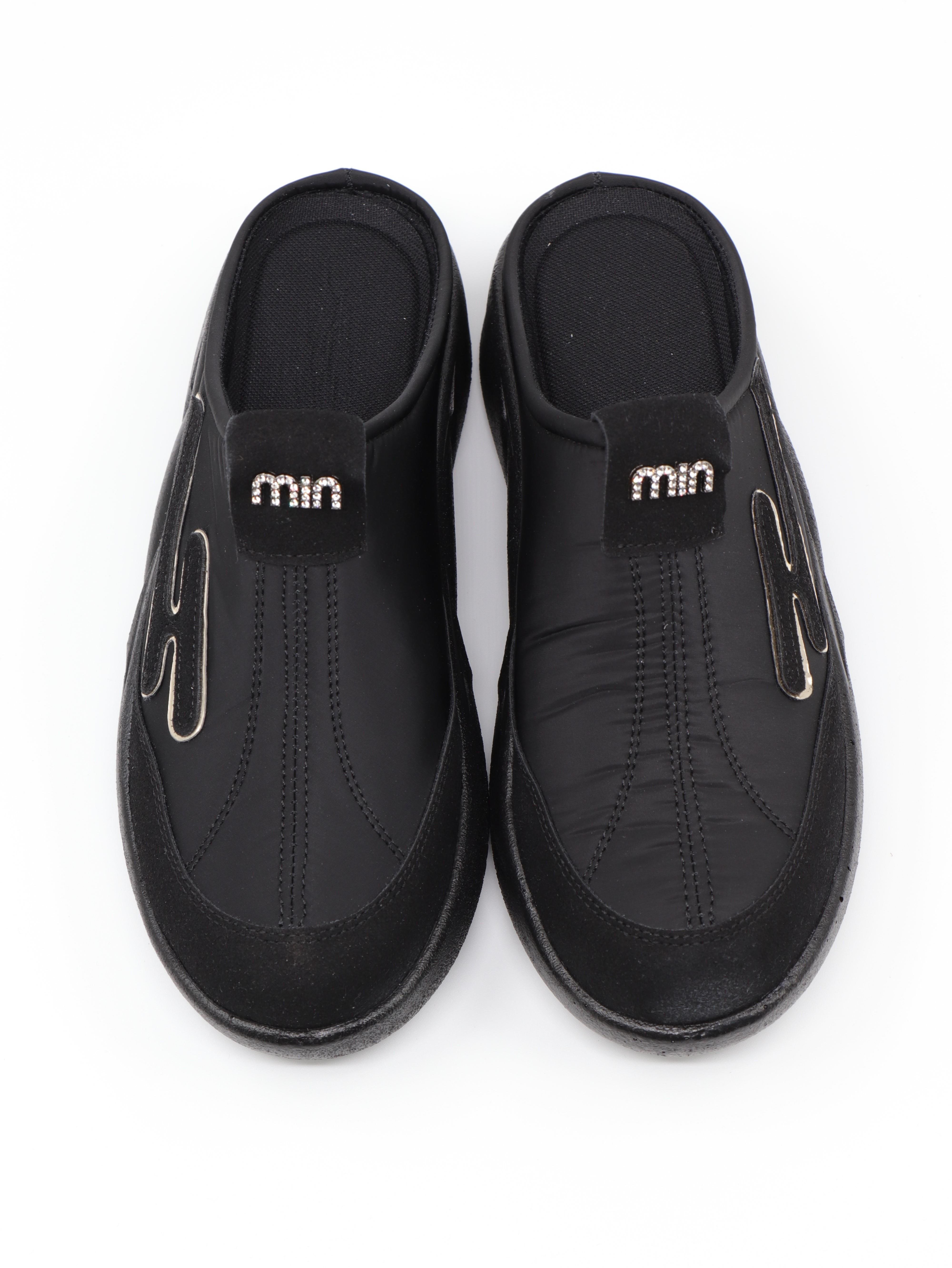 Nesil Shoes Conf 222 Siyah Anatomik Kadın Sabo Terlik