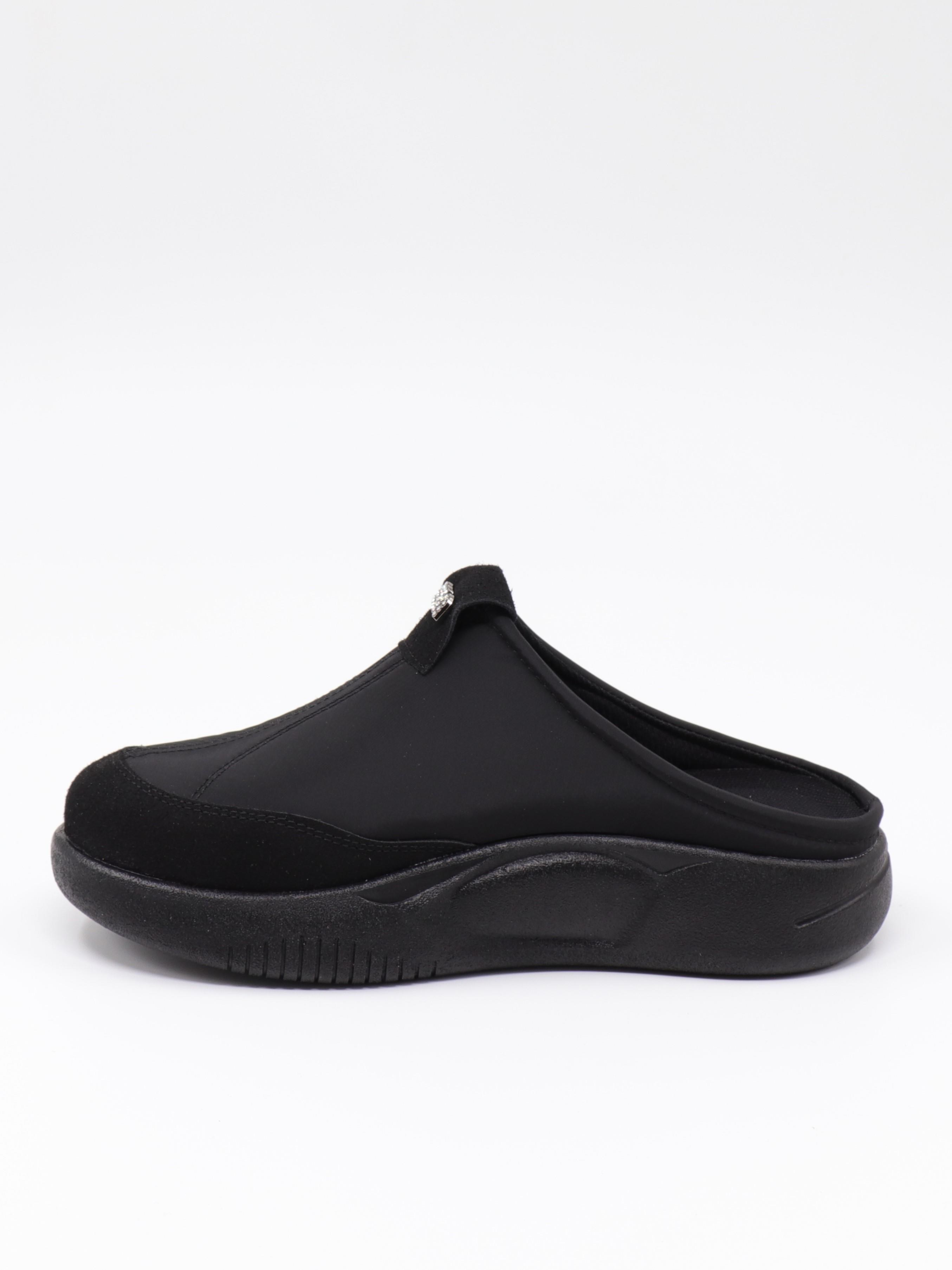 Nesil Shoes Conf 222 Siyah Anatomik Kadın Sabo Terlik