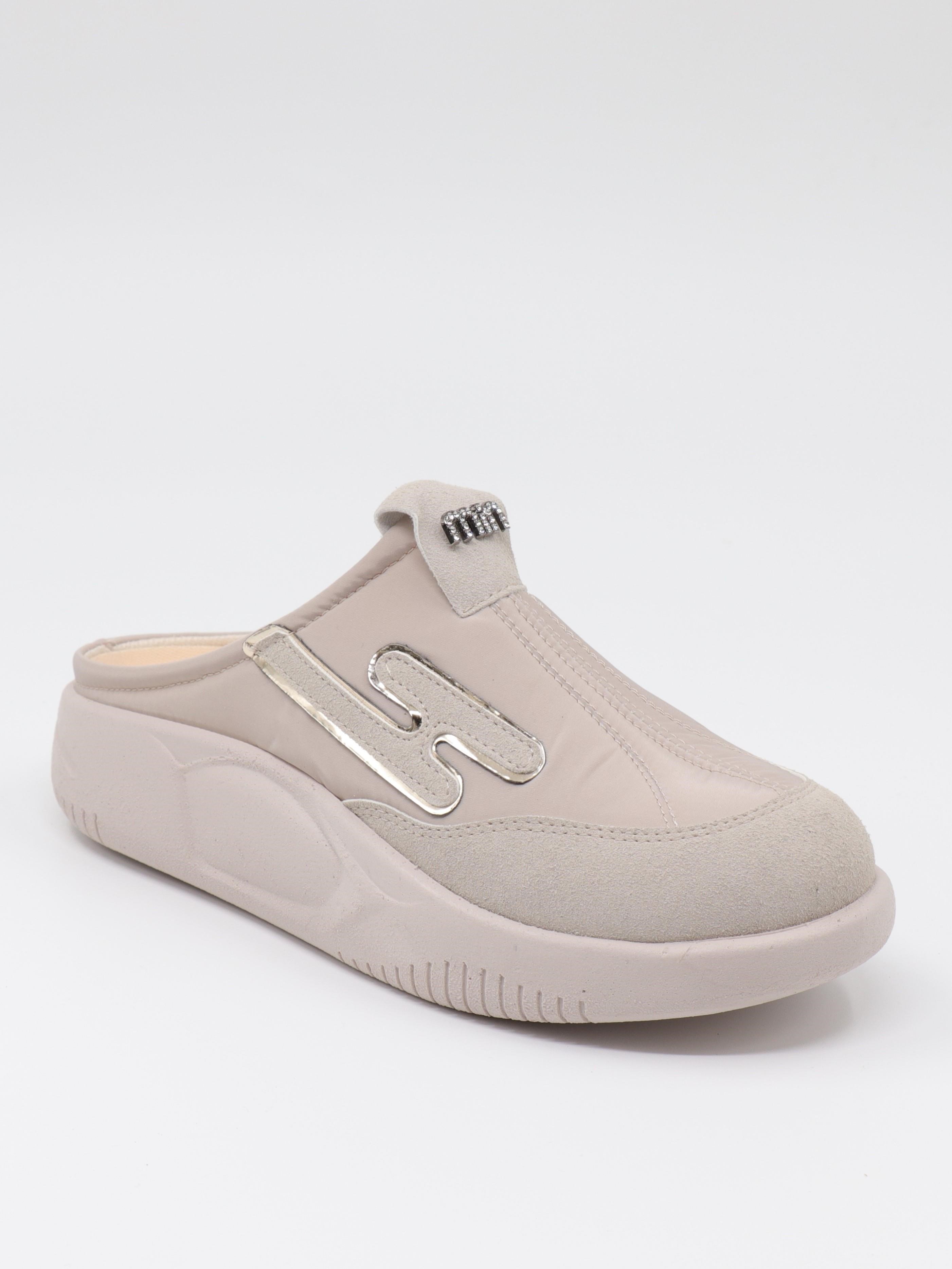 Nesil Shoes Conf 222 Vizon Anatomik Kadın Sabo Terlik