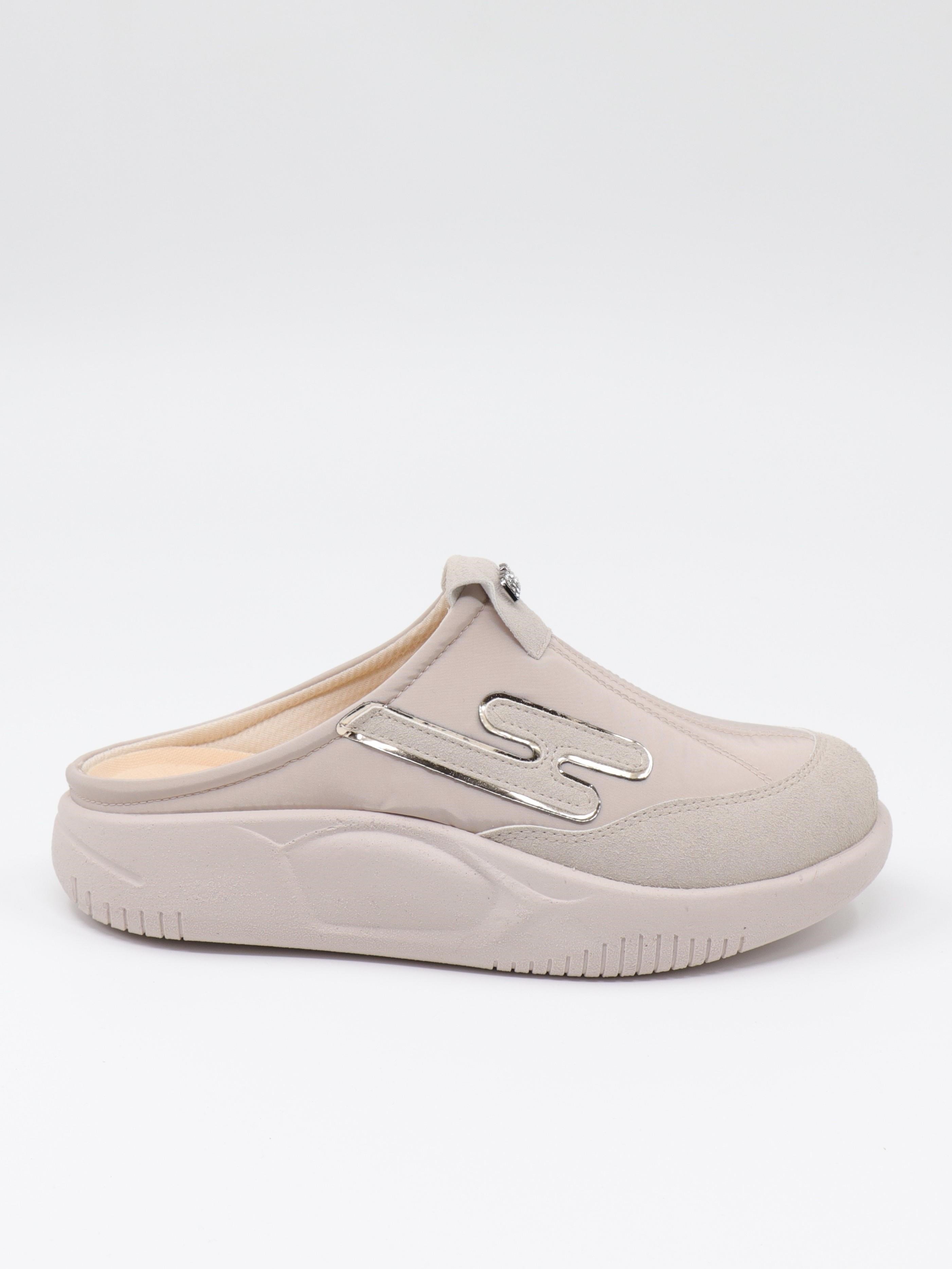 Nesil Shoes Conf 222 Vizon Anatomik Kadın Sabo Terlik