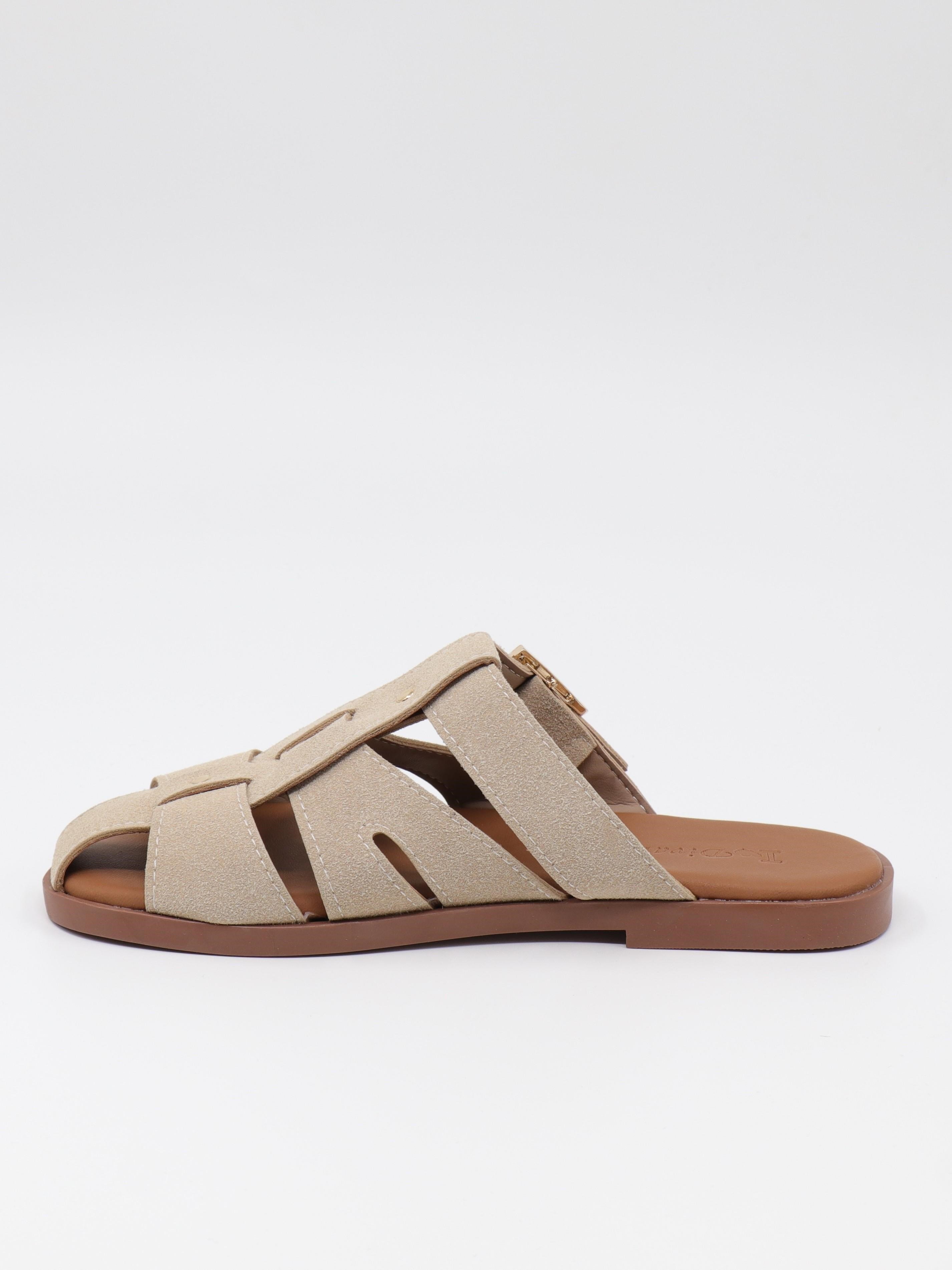 Nesil Shoes Dvm 0112 Bej Tokalı Günlük Kadın Terlik