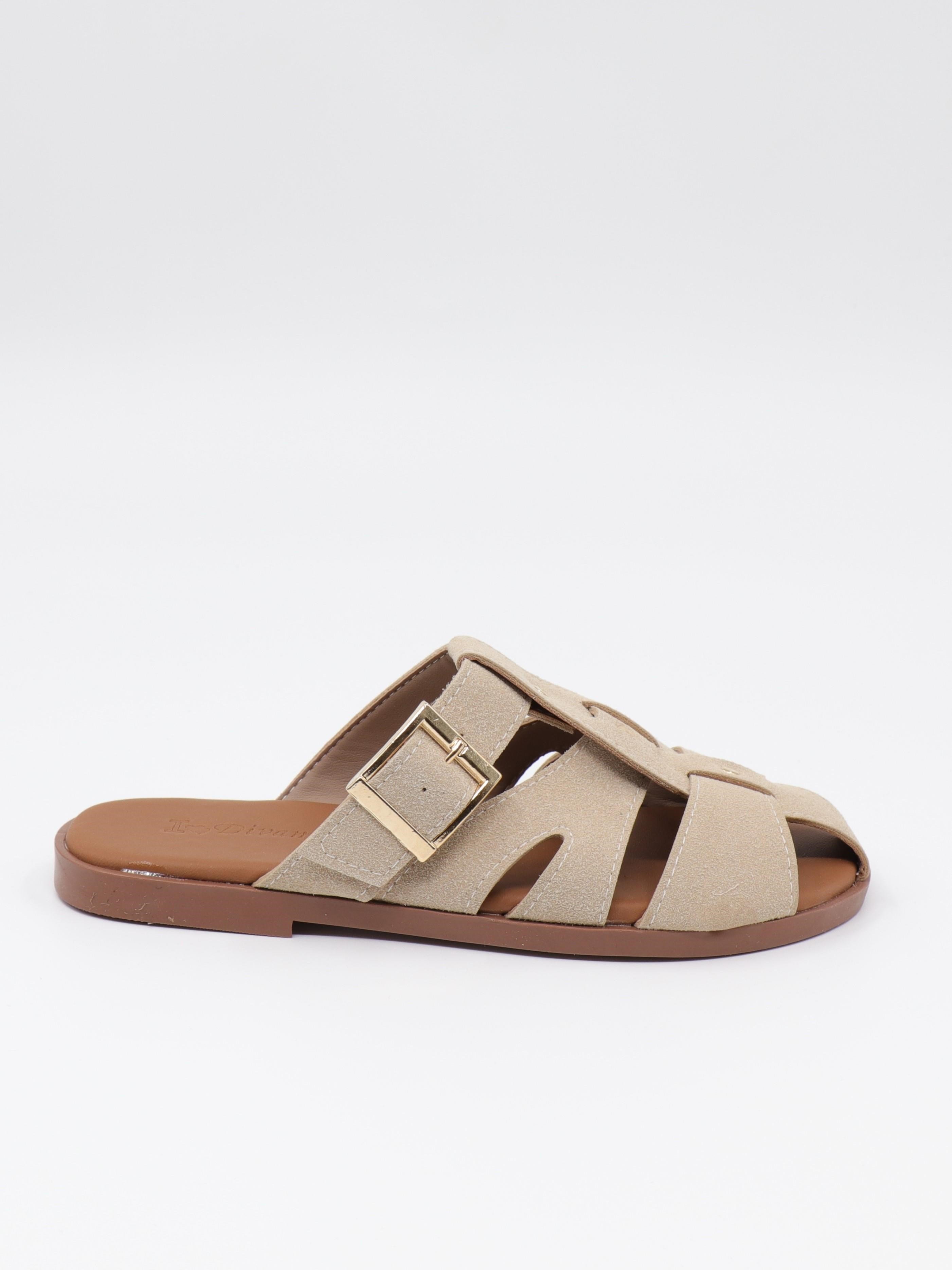 Nesil Shoes Dvm 0112 Bej Tokalı Günlük Kadın Terlik