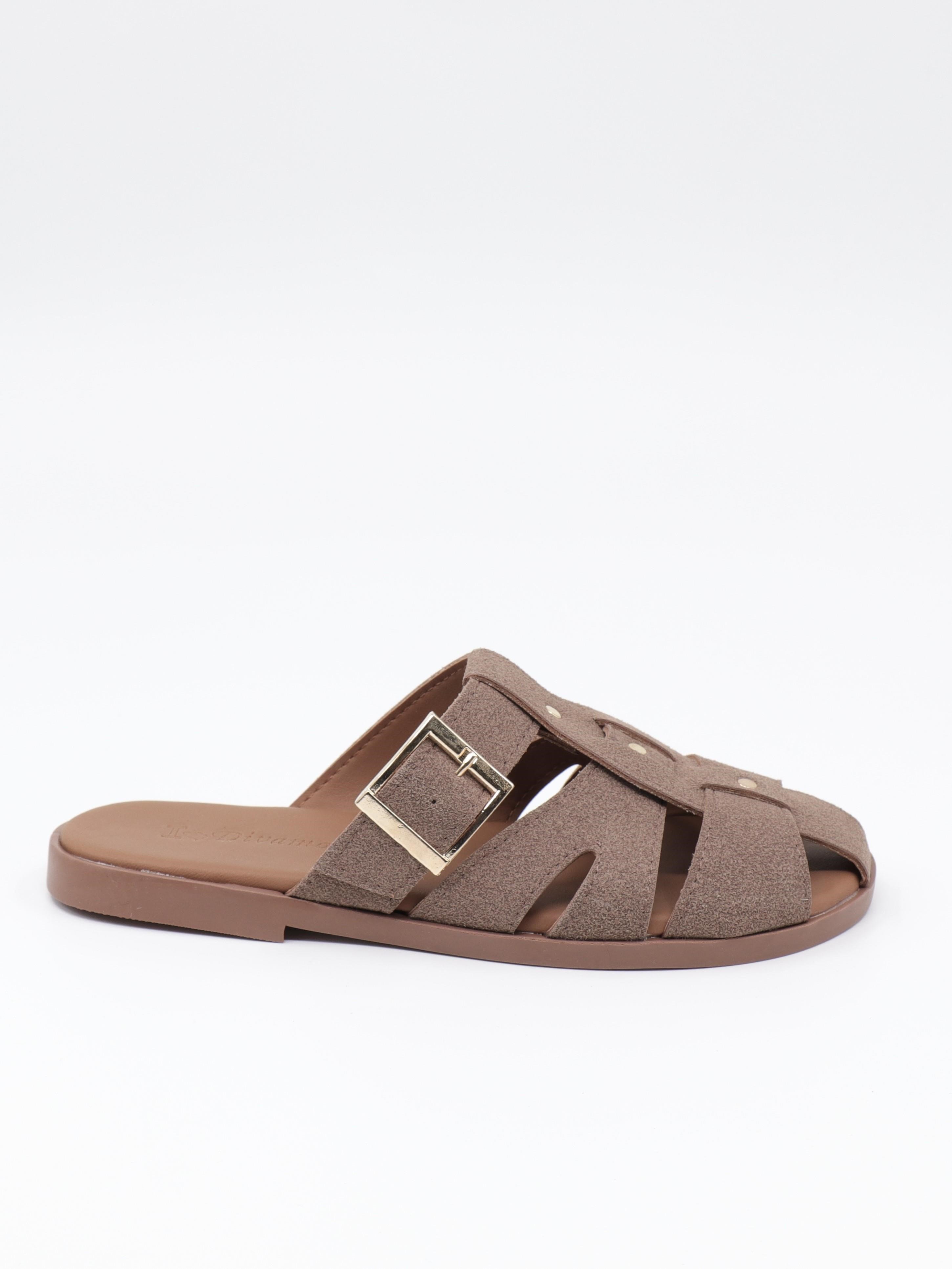Nesil Shoes Dvm 0112 Vizon Tokalı Günlük Kadın Terlik