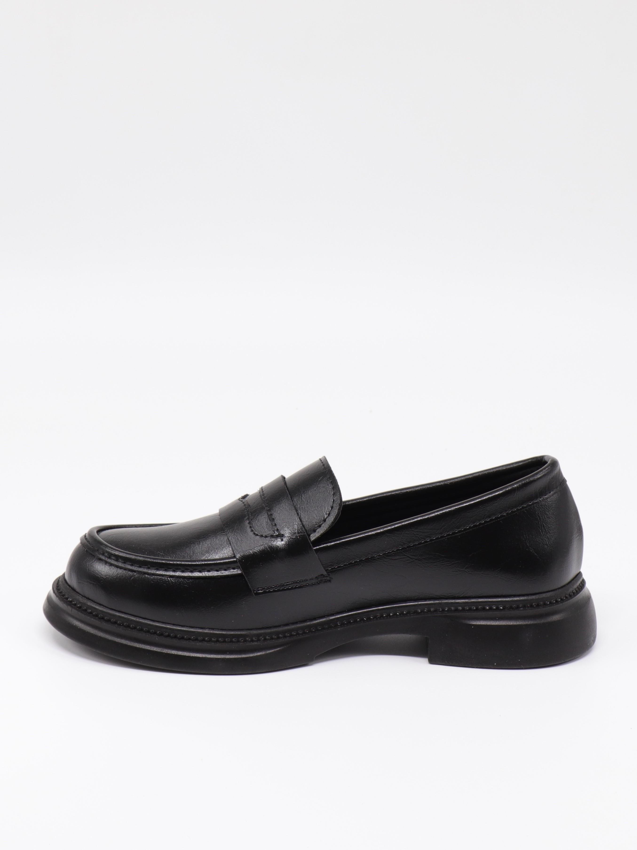 Nesil Shoes Dvm 2530 Siyah Maskulen Kadın Loafer