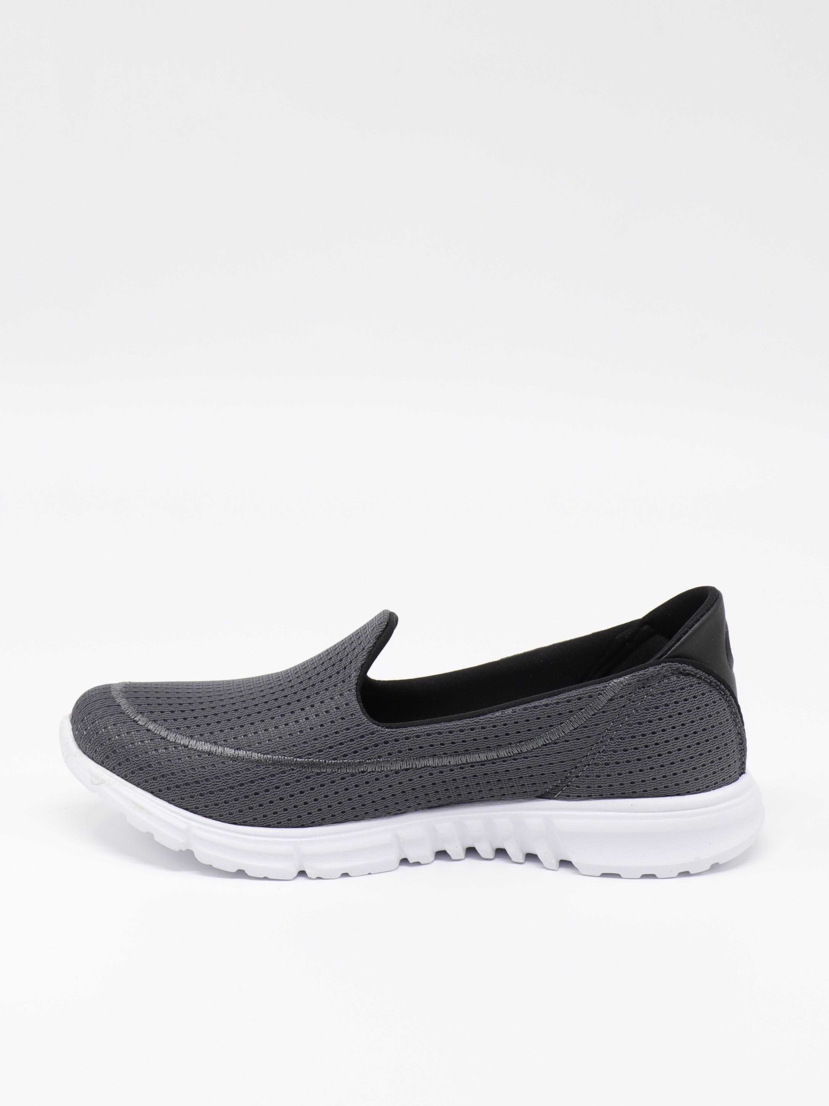 Nesil Shoes Dvm 801 Gri Faylon Taban Kadın Yürüyüş Ayakkabısı