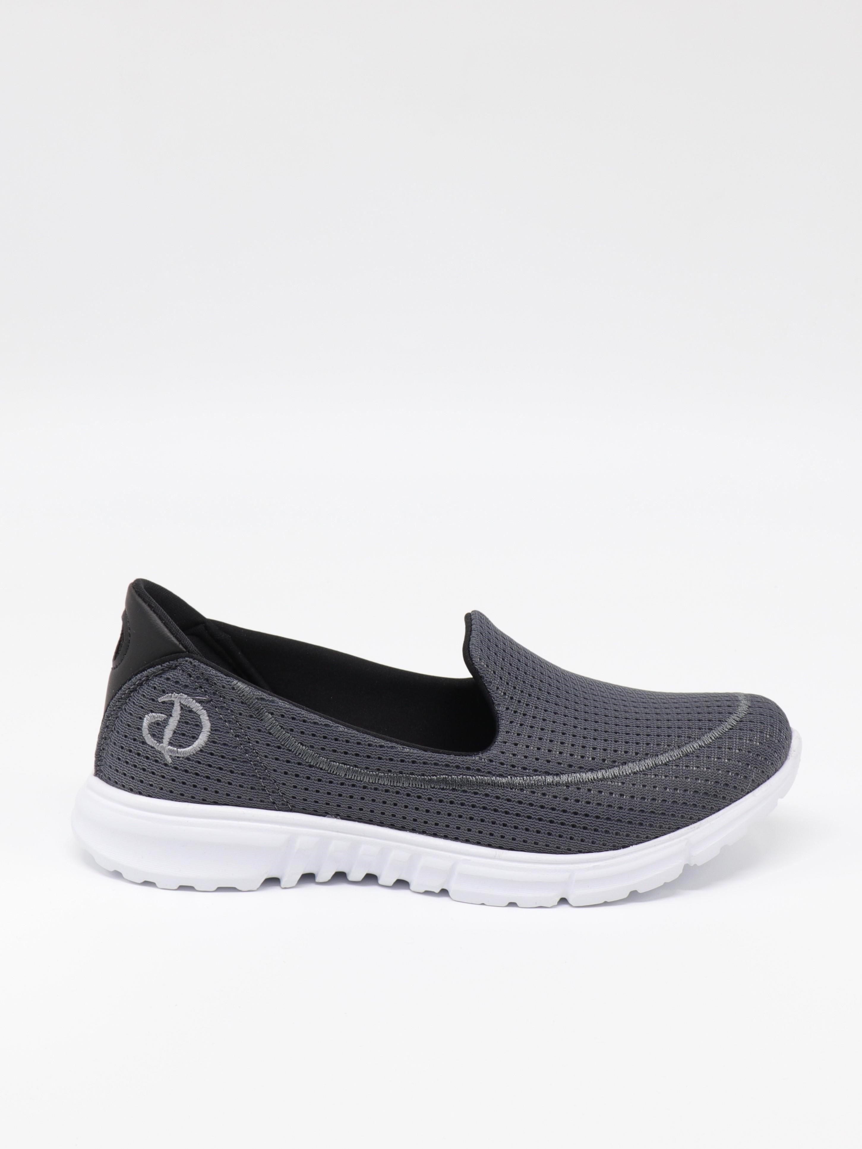 Nesil Shoes Dvm 801 Gri Faylon Taban Kadın Yürüyüş Ayakkabısı