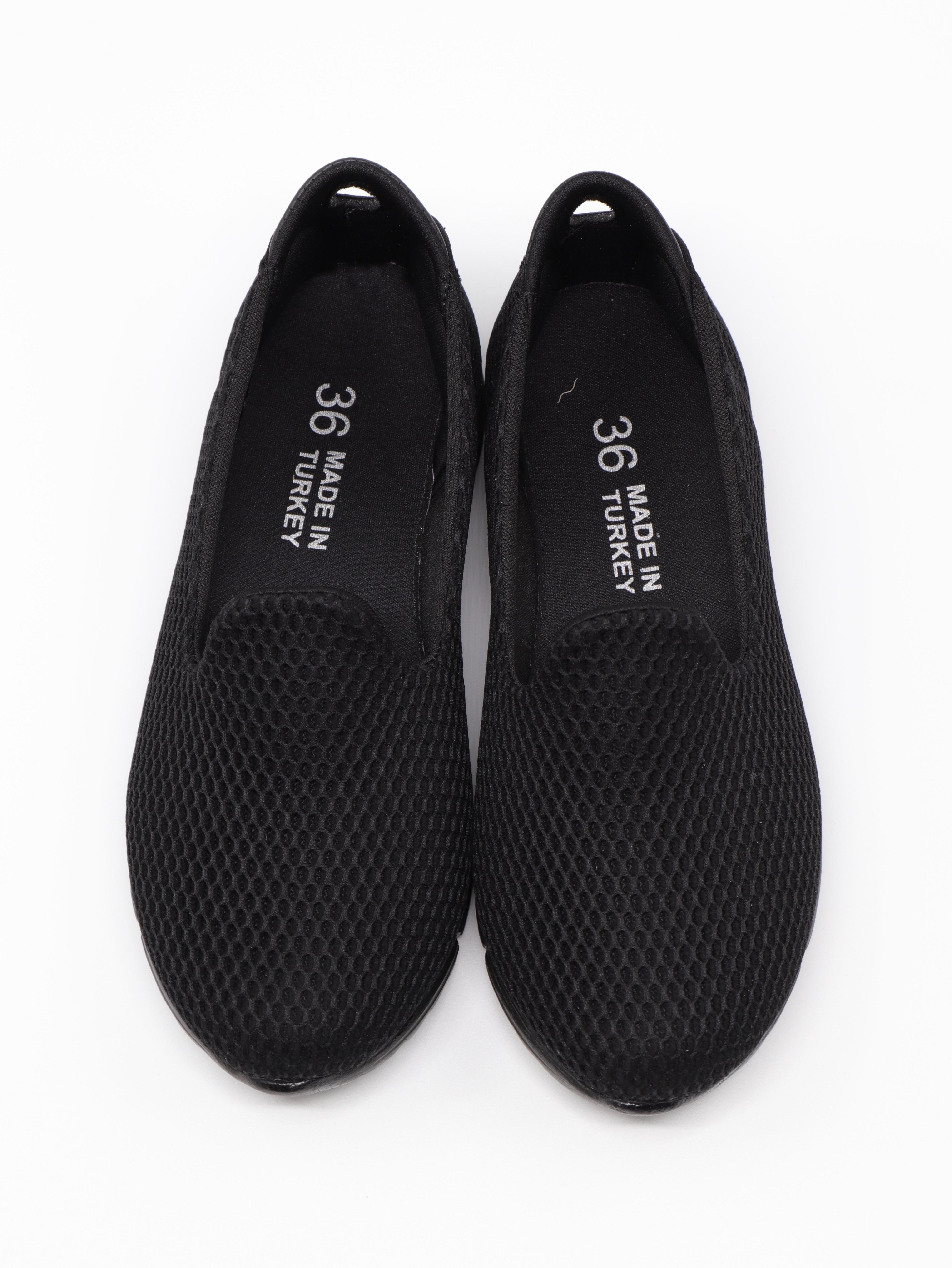 Nesil Shoes Dvm 901 Siyah Anatomik Esnek Kadın Yürüyüş Ayakkabısı
