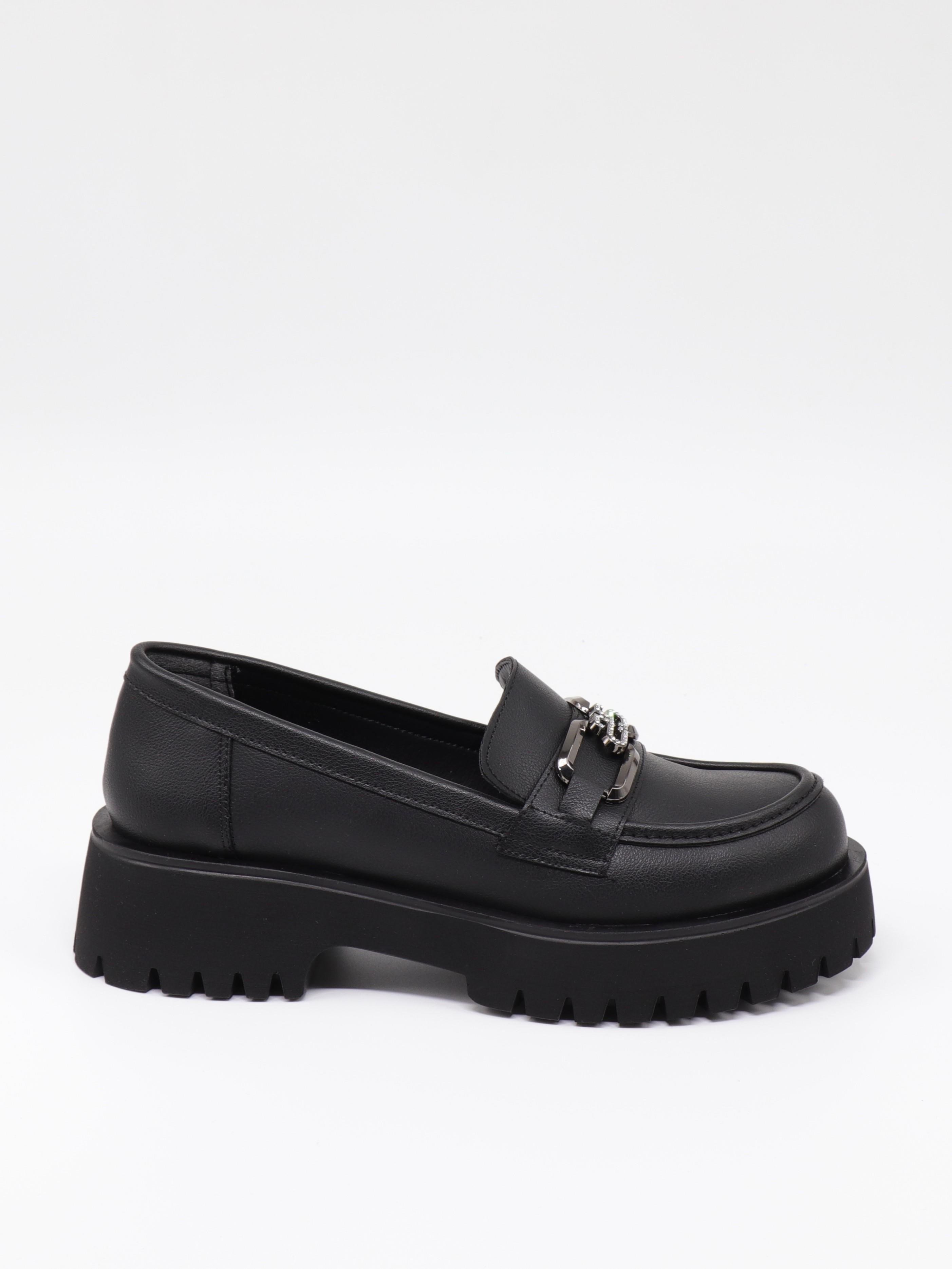 Nesil Shoes Ermod 220 Siyah Makosen Kadın Ayakkabı