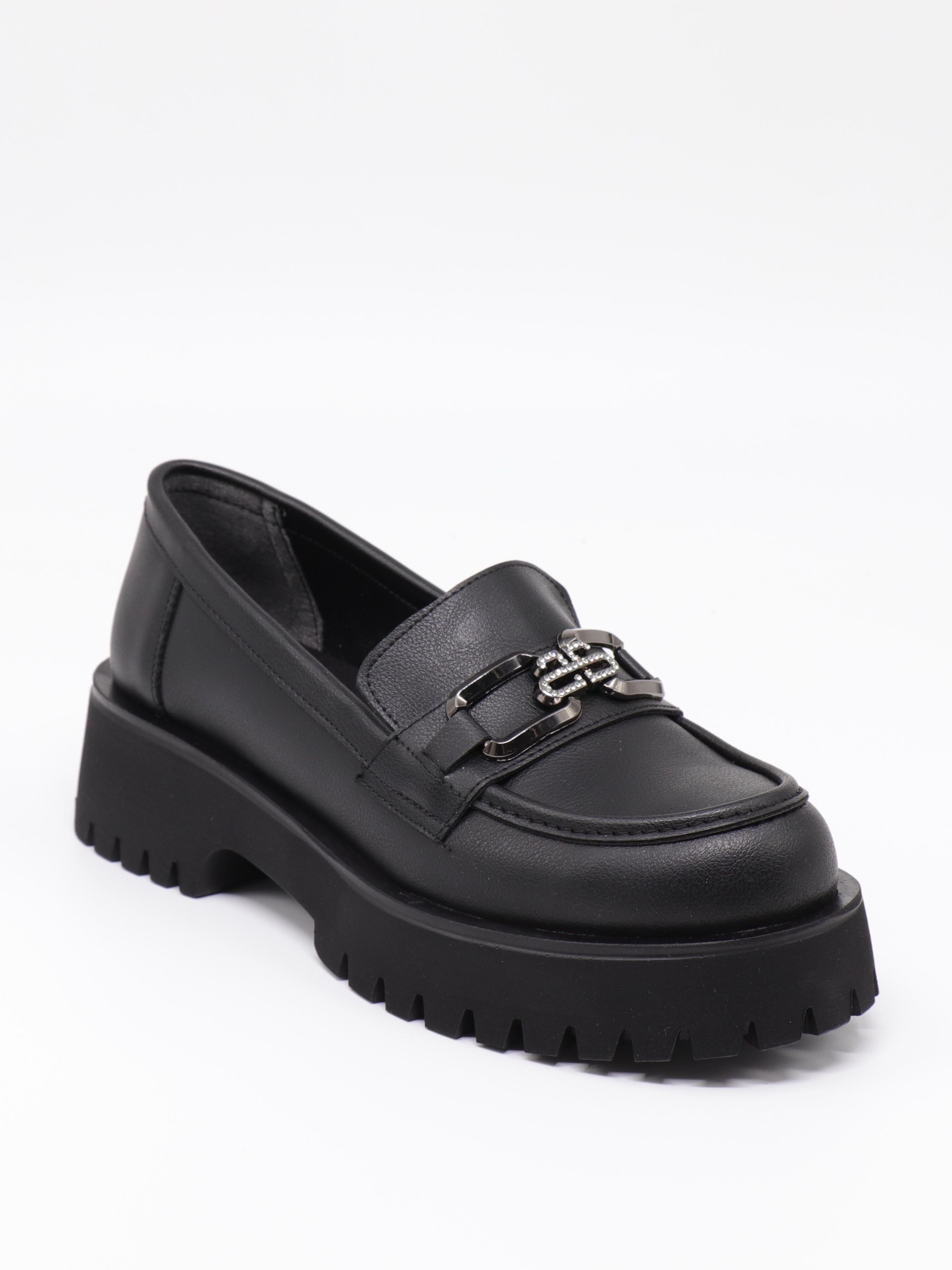 Nesil Shoes Ermod 220 Siyah Makosen Kadın Ayakkabı