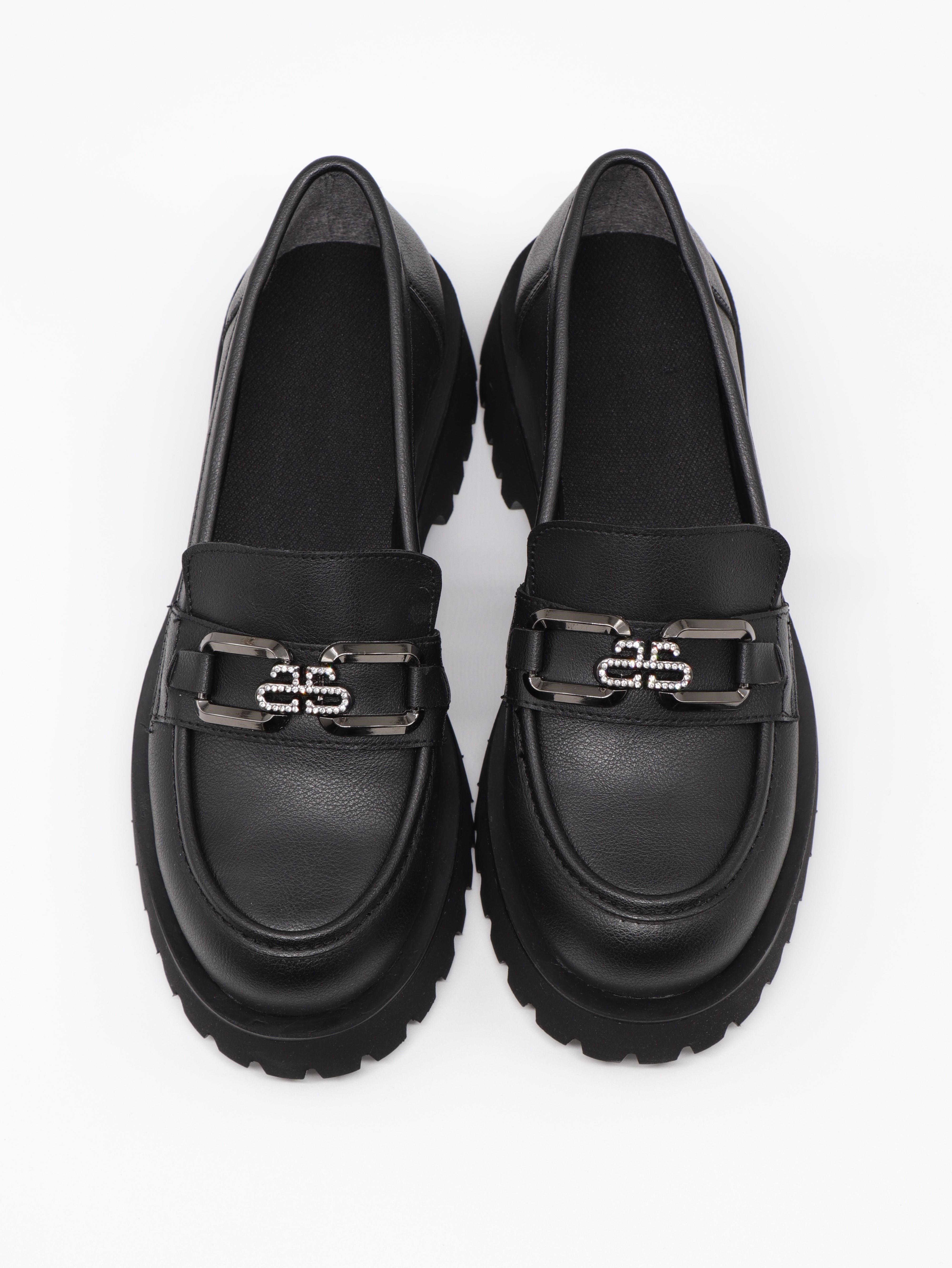Nesil Shoes Ermod 220 Siyah Makosen Kadın Ayakkabı