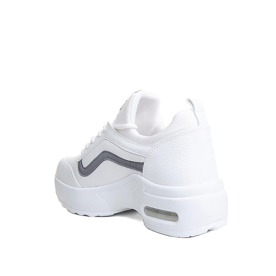 Nesil Shoes Flet 121 Beyaz Air Taban Kadın Sneakers