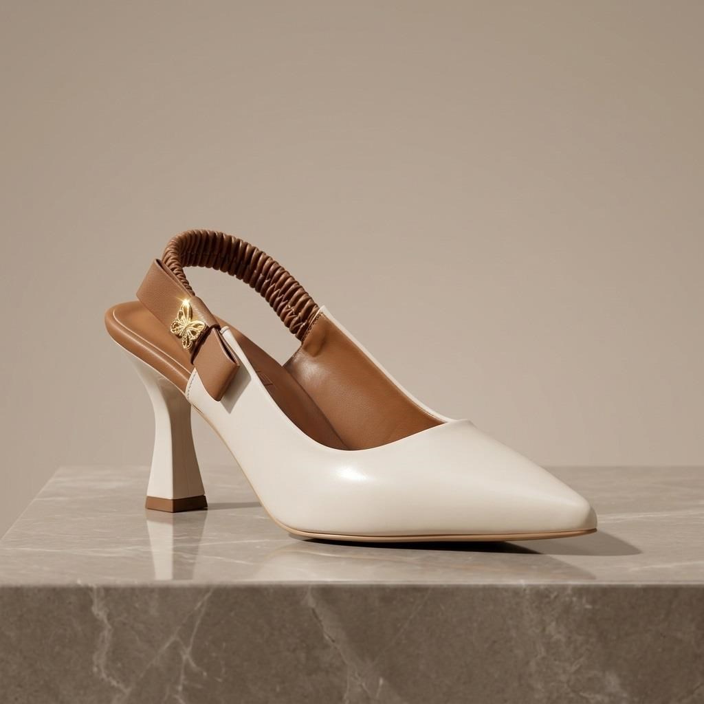Nesil Shoes Gabbel 205 Ten Topuklu Kadın Sandalet