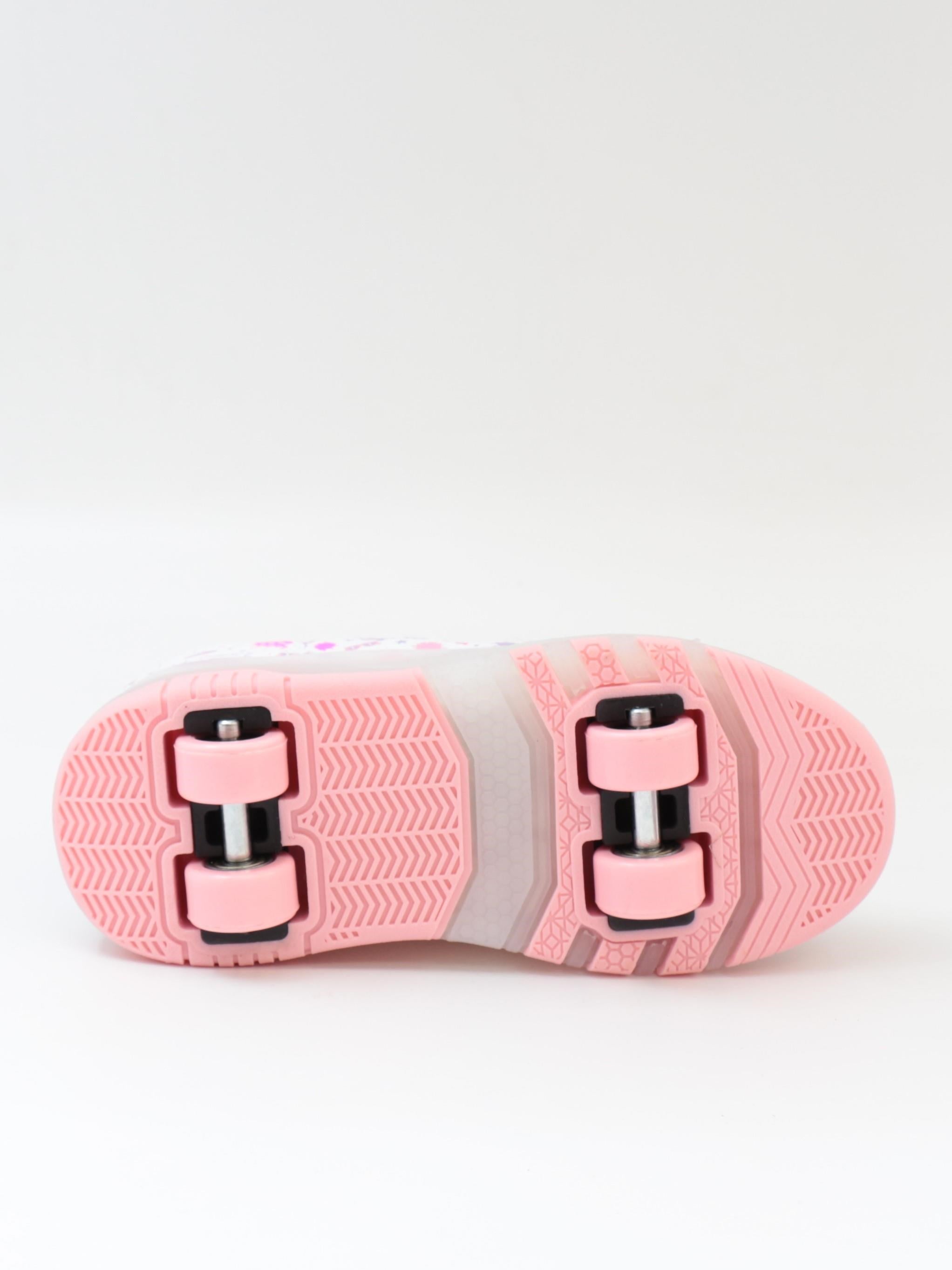 Nesil Shoes Mnc Lila Patenli ve Işıklı Çocuk Spor Ayakkabı