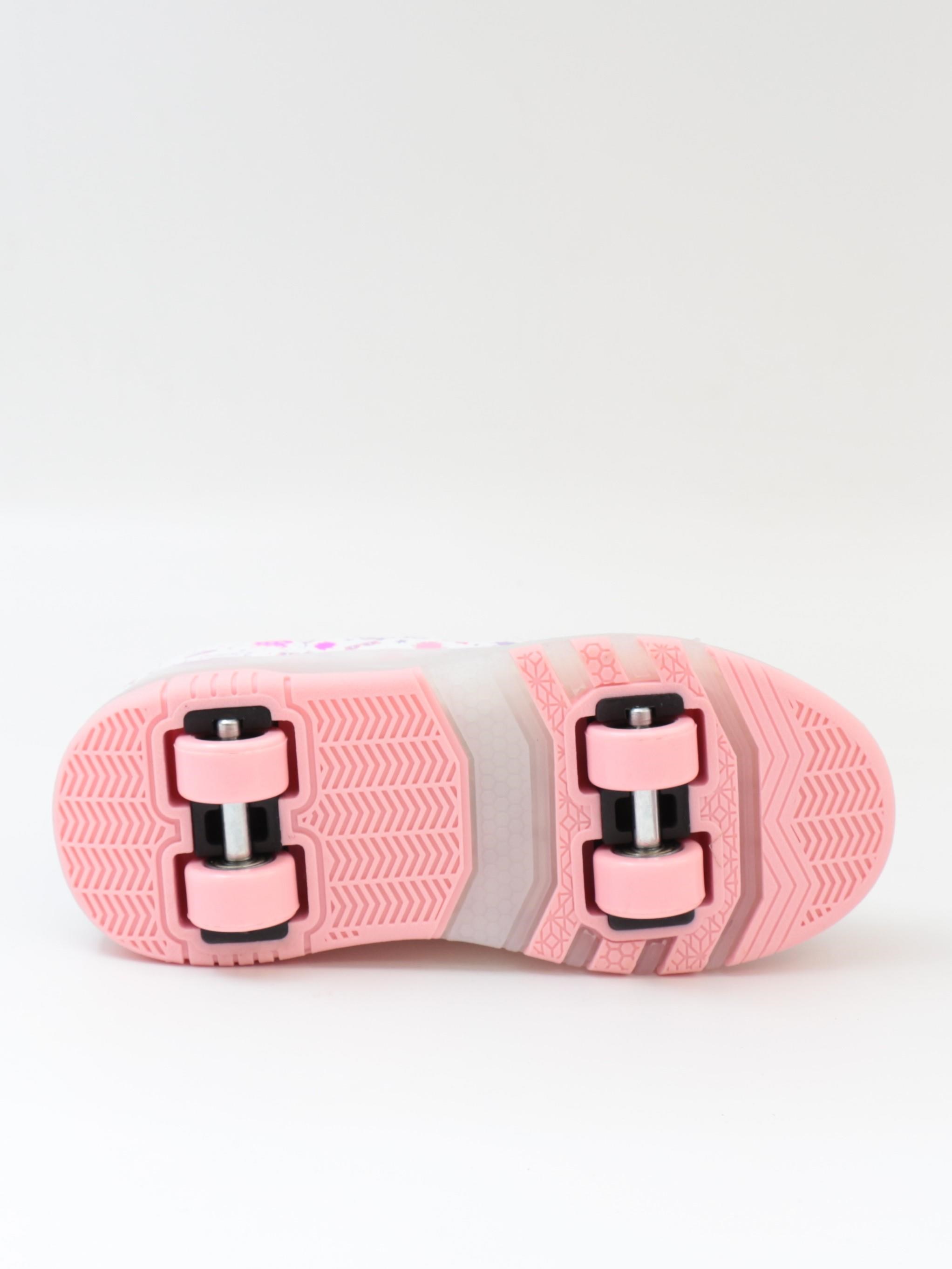 Nesil Shoes Mnc Lila Patenli ve Işıklı Çocuk Spor Ayakkabı