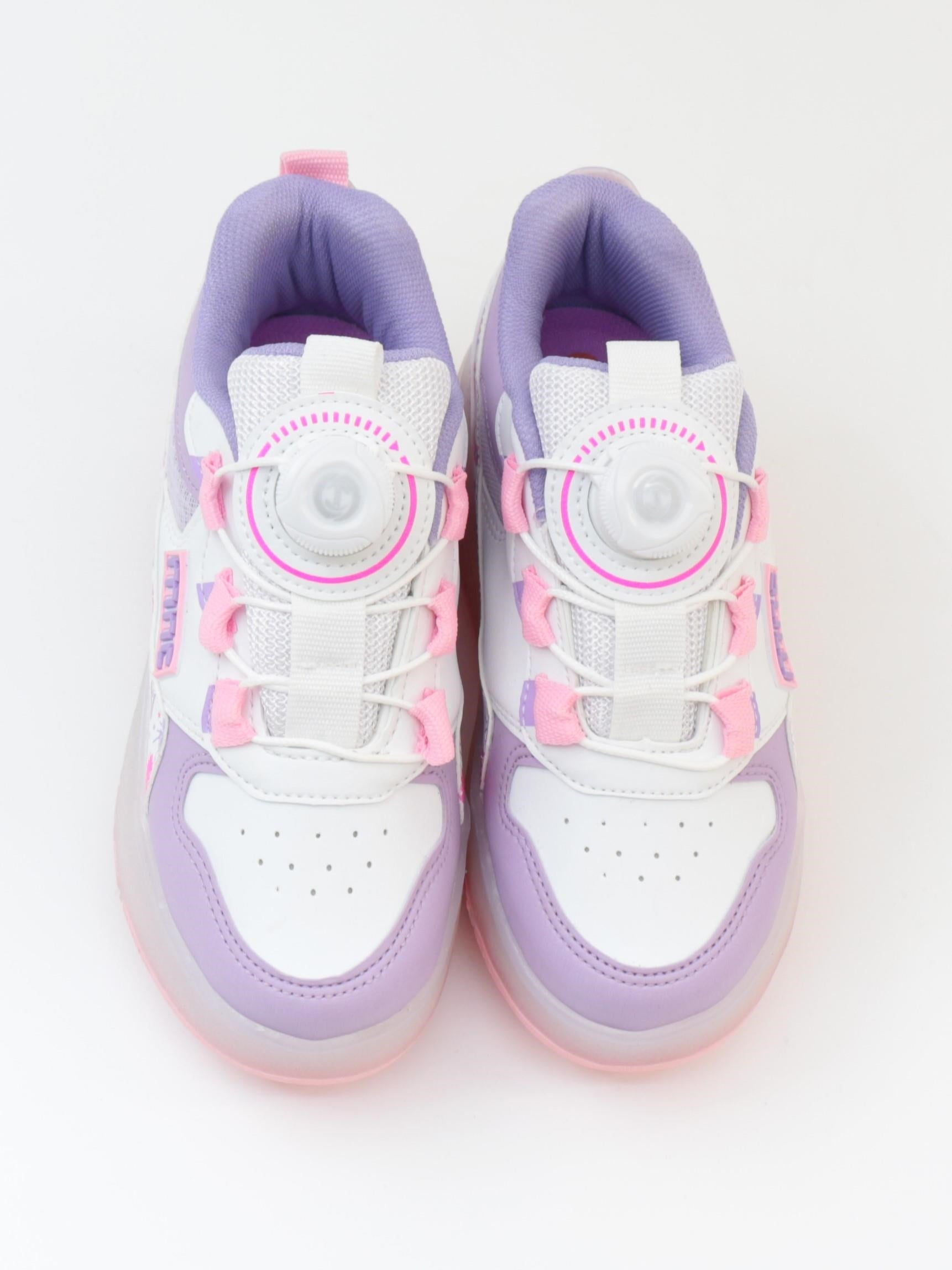 Nesil Shoes Mnc Lila Patenli ve Işıklı Çocuk Spor Ayakkabı