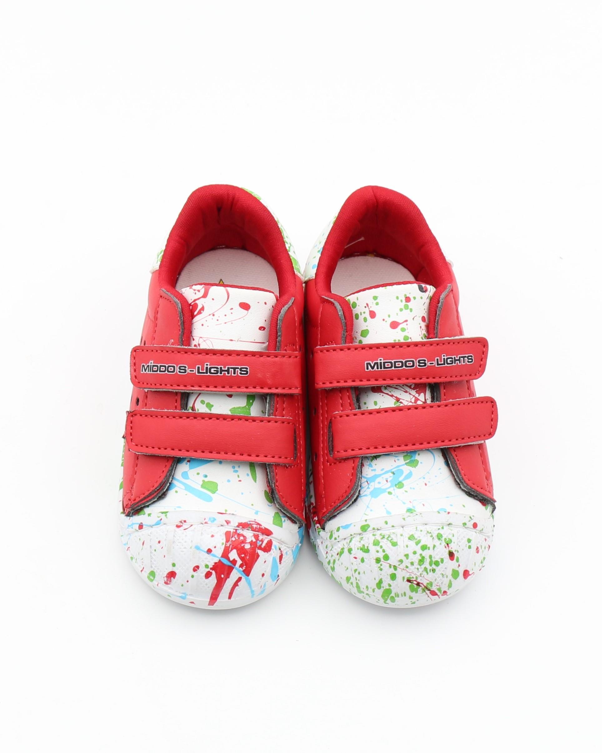 Nesil Shoes MW Star 19-24 Kırmızı Bebe İlkadım Spor 