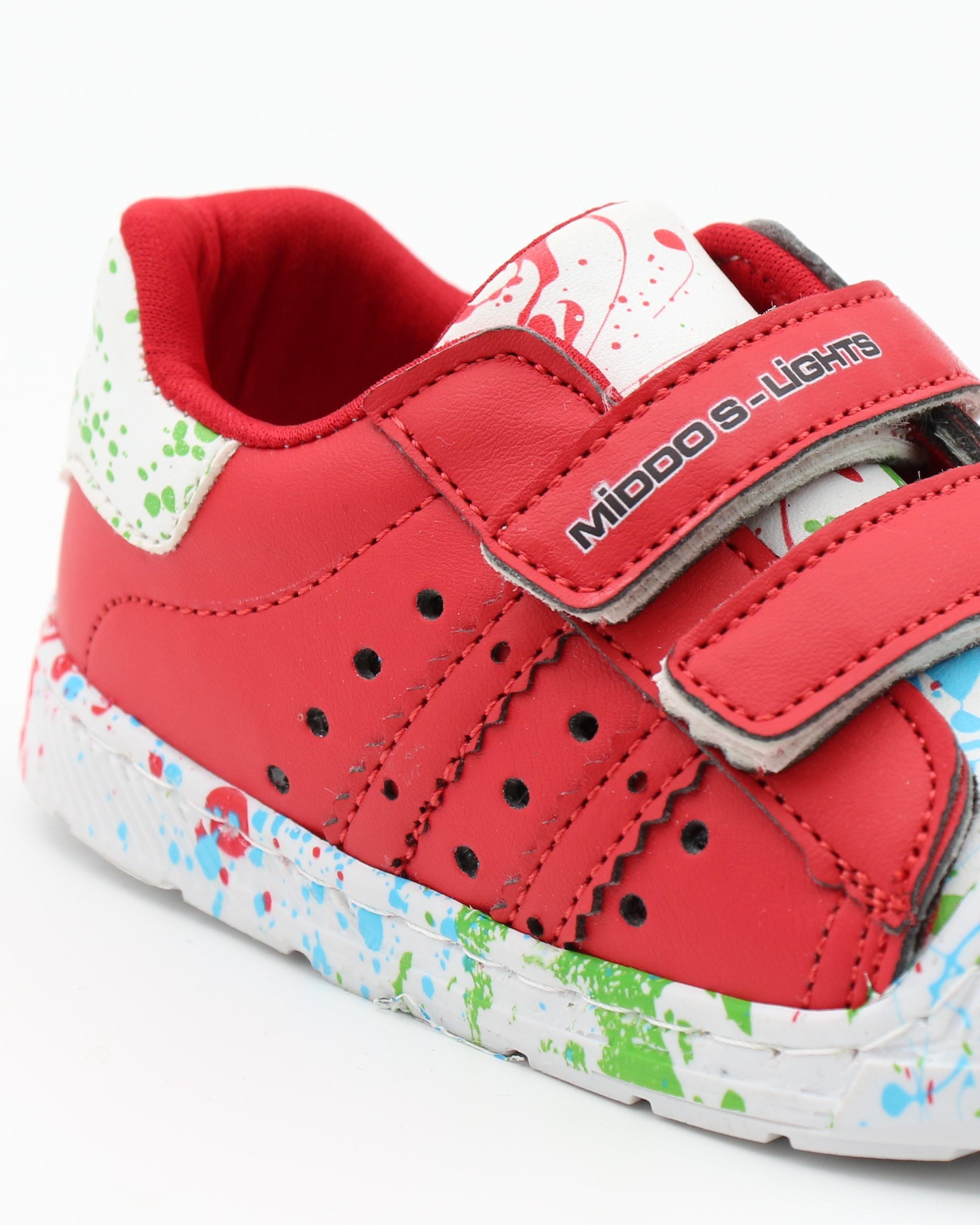 Nesil Shoes MW Star 19-24 Kırmızı Bebe İlkadım Spor 