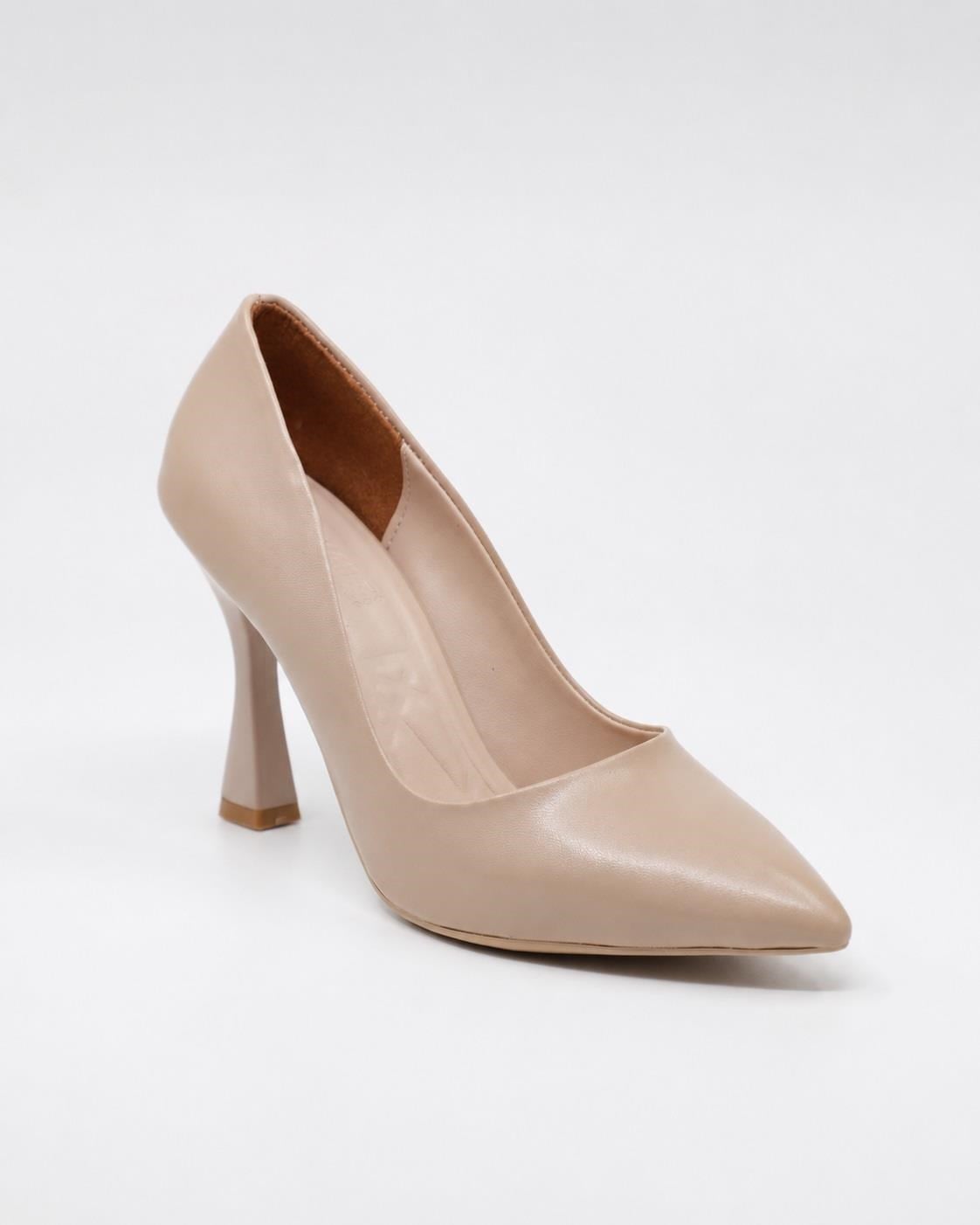 Nesil Shoes Özma 499 Vizon Topuklu Kadın Stiletto