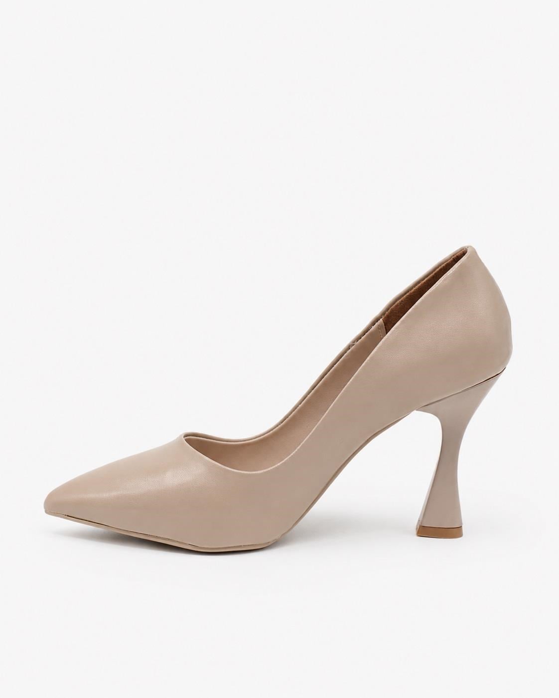 Nesil Shoes Özma 499 Vizon Topuklu Kadın Stiletto