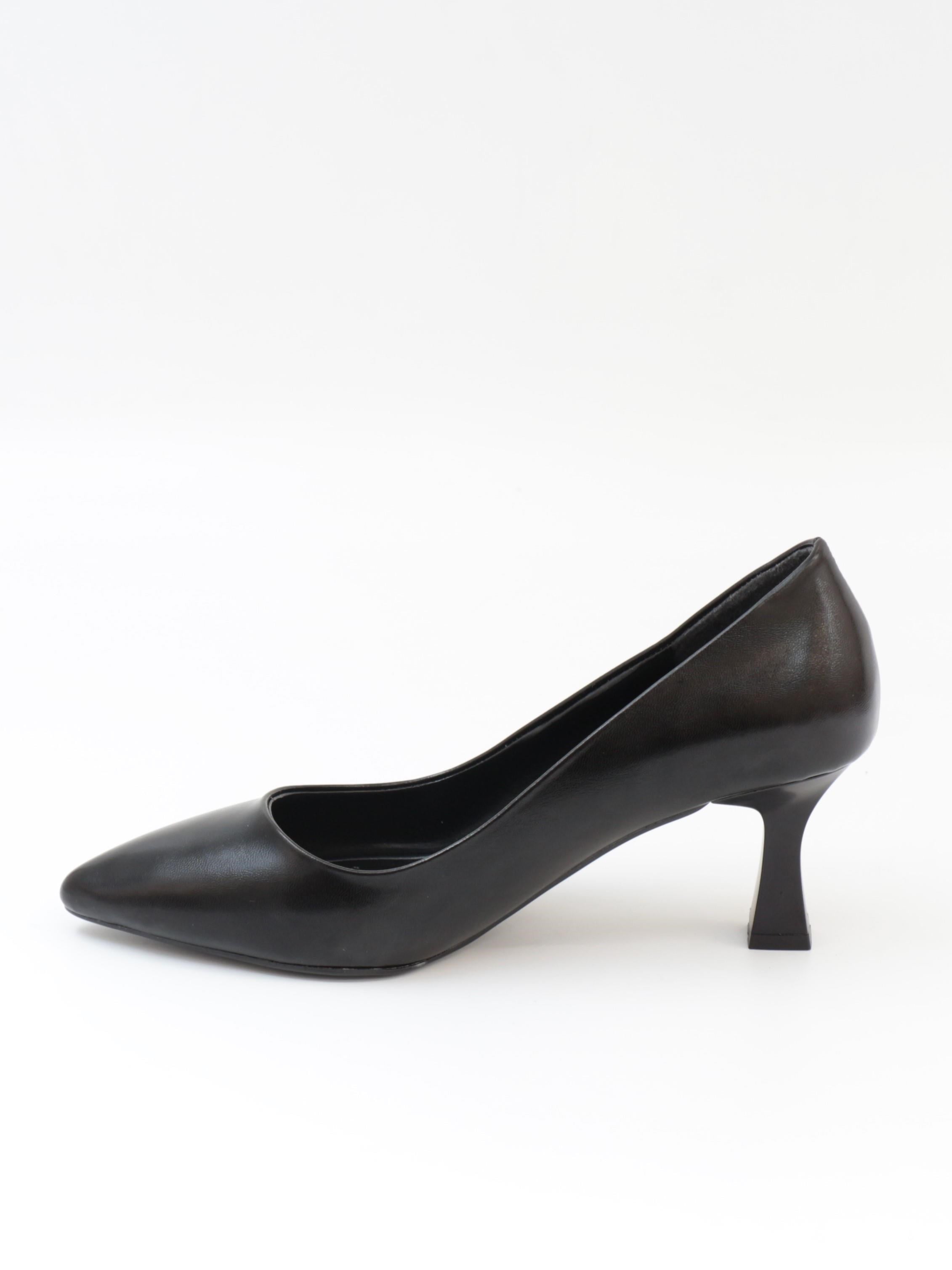 Nesil Shoes Özma 7021 Siyah Topuklu Kadın Stiletto