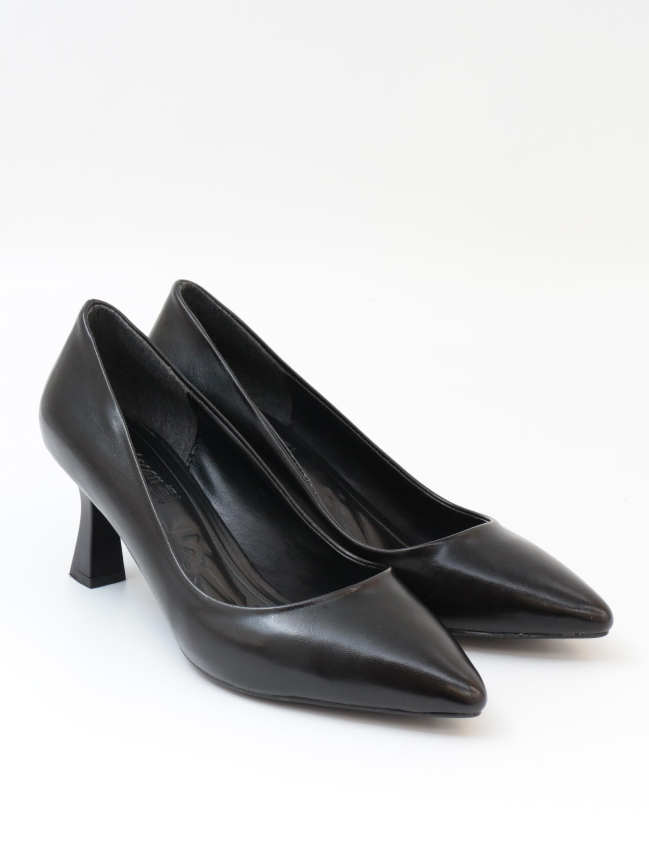 Nesil Shoes Özma 7021 Siyah Topuklu Kadın Stiletto