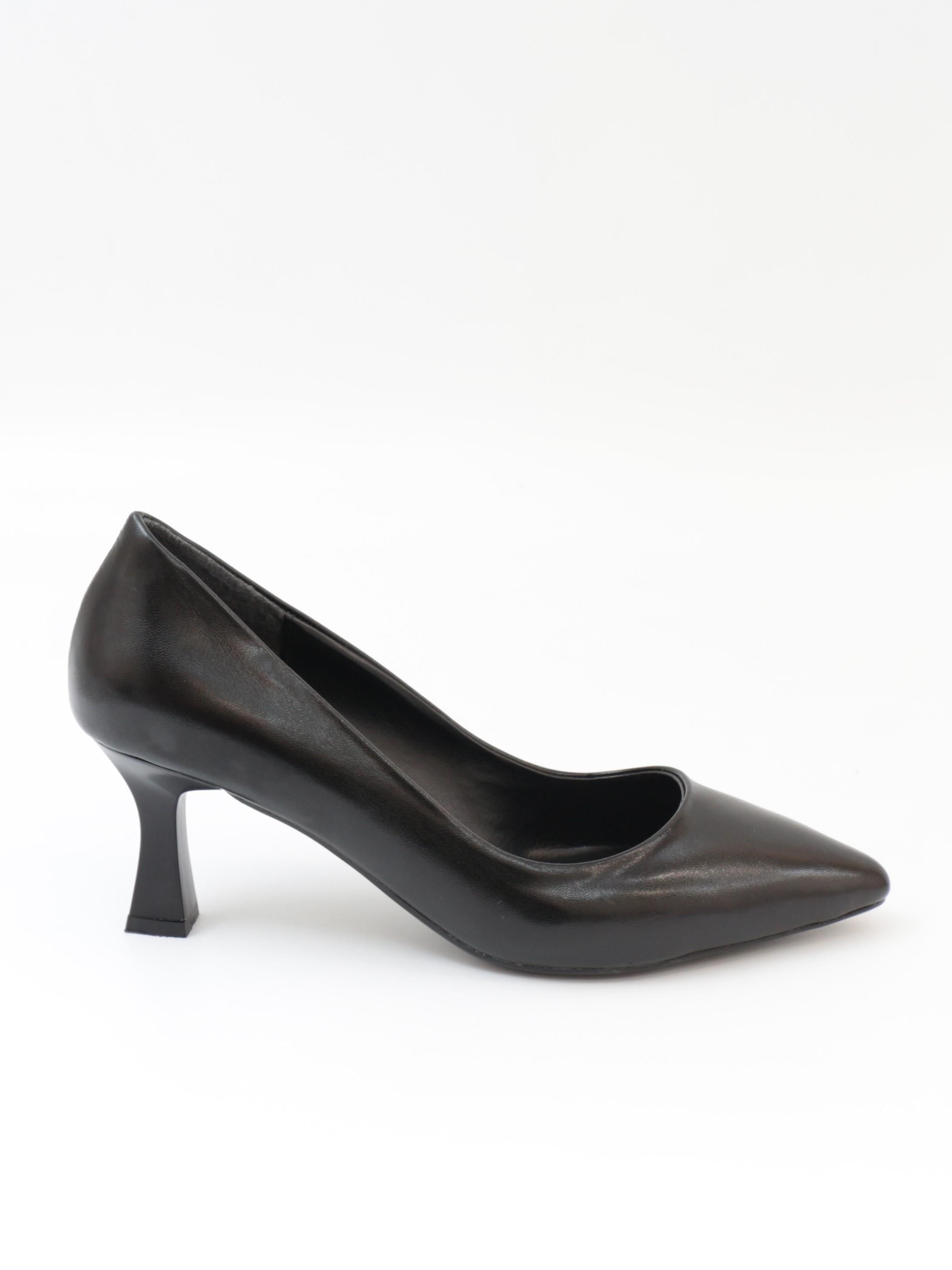 Nesil Shoes Özma 7021 Siyah Topuklu Kadın Stiletto